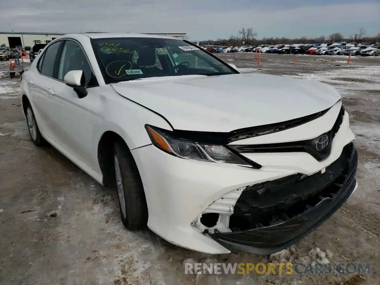 1 Photograph of a damaged car 4T1B11HK7KU788560 TOYOTA CAMRY 2019