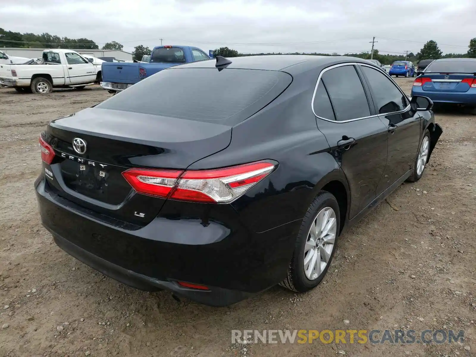 4 Фотография поврежденного автомобиля 4T1B11HK7KU789661 TOYOTA CAMRY 2019