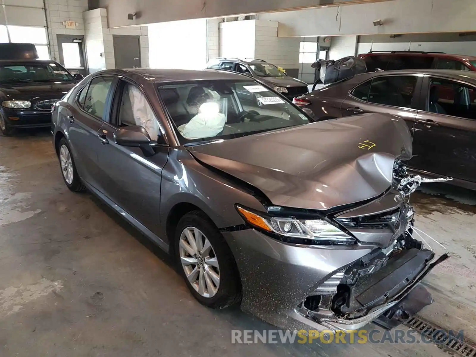 1 Photograph of a damaged car 4T1B11HK7KU789899 TOYOTA CAMRY 2019