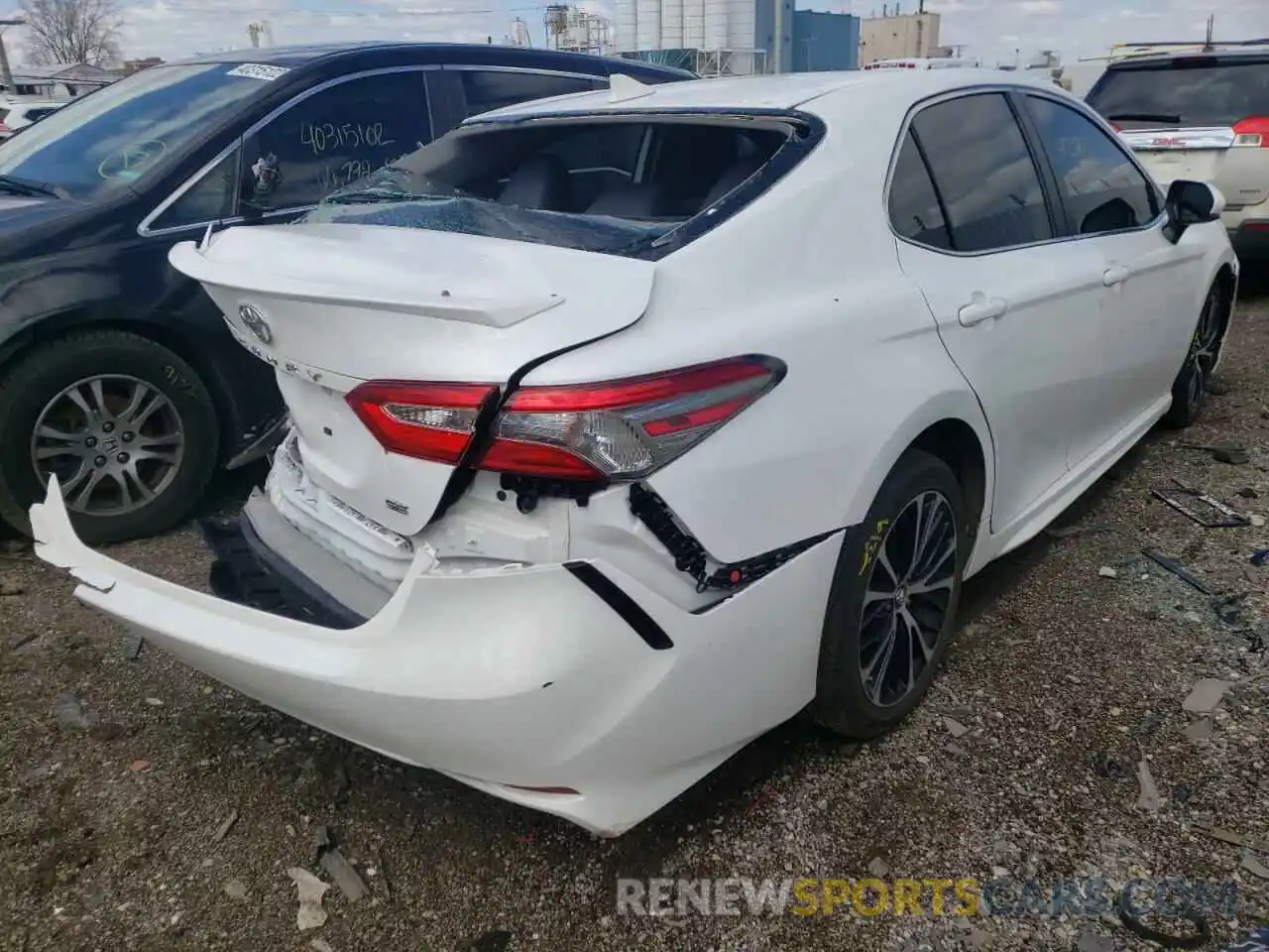 4 Фотография поврежденного автомобиля 4T1B11HK7KU790261 TOYOTA CAMRY 2019