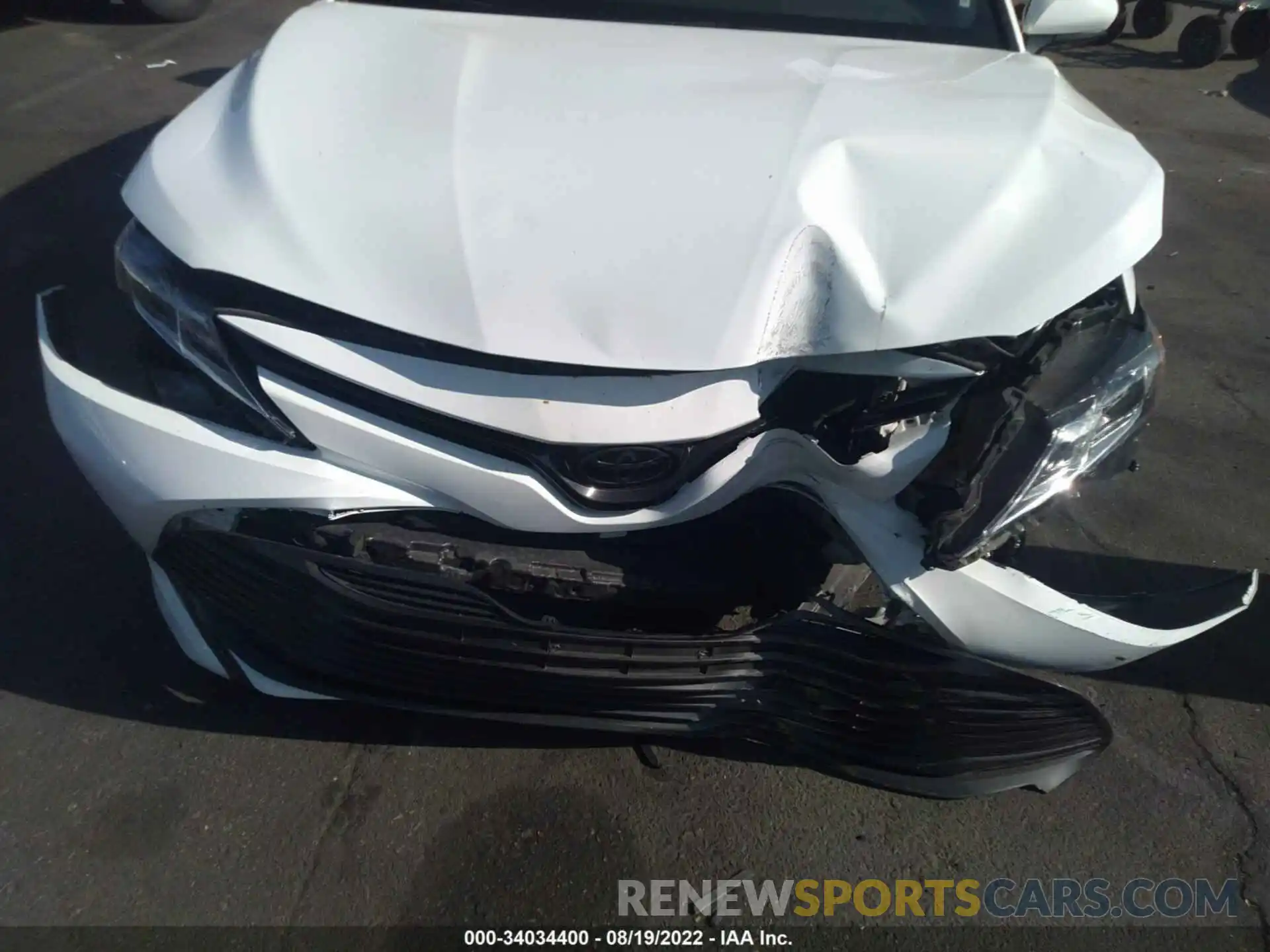 6 Photograph of a damaged car 4T1B11HK7KU791507 TOYOTA CAMRY 2019