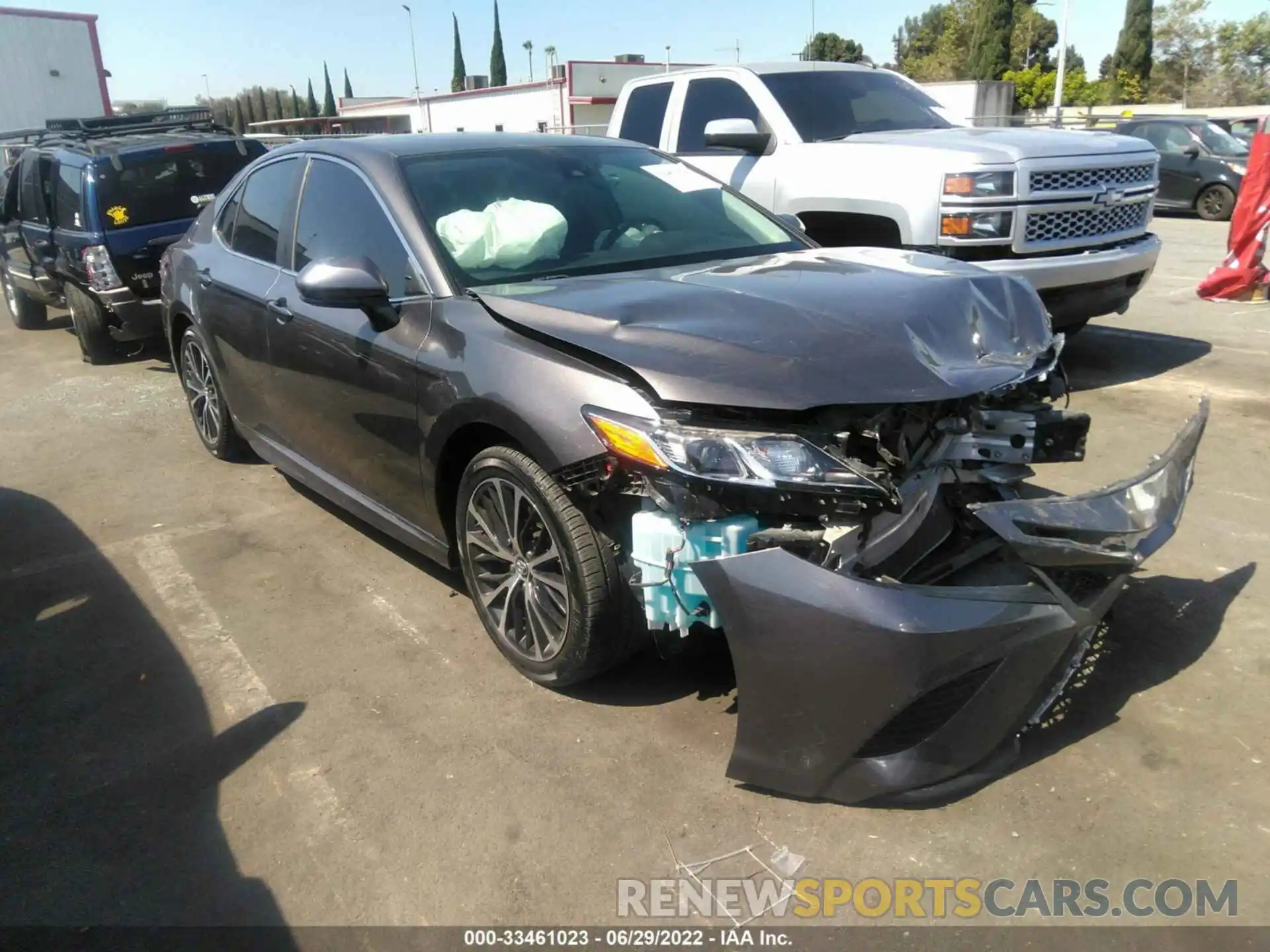 1 Photograph of a damaged car 4T1B11HK7KU791538 TOYOTA CAMRY 2019