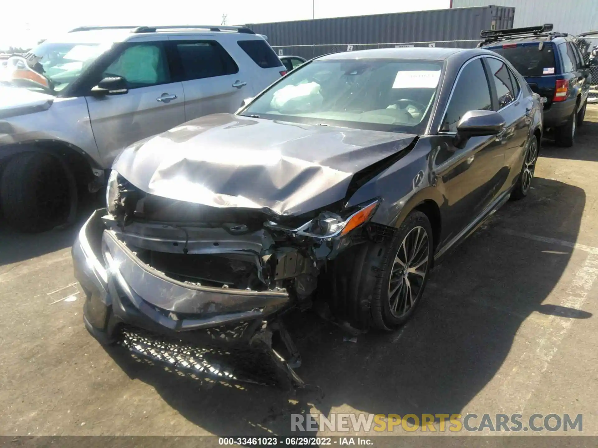 2 Photograph of a damaged car 4T1B11HK7KU791538 TOYOTA CAMRY 2019