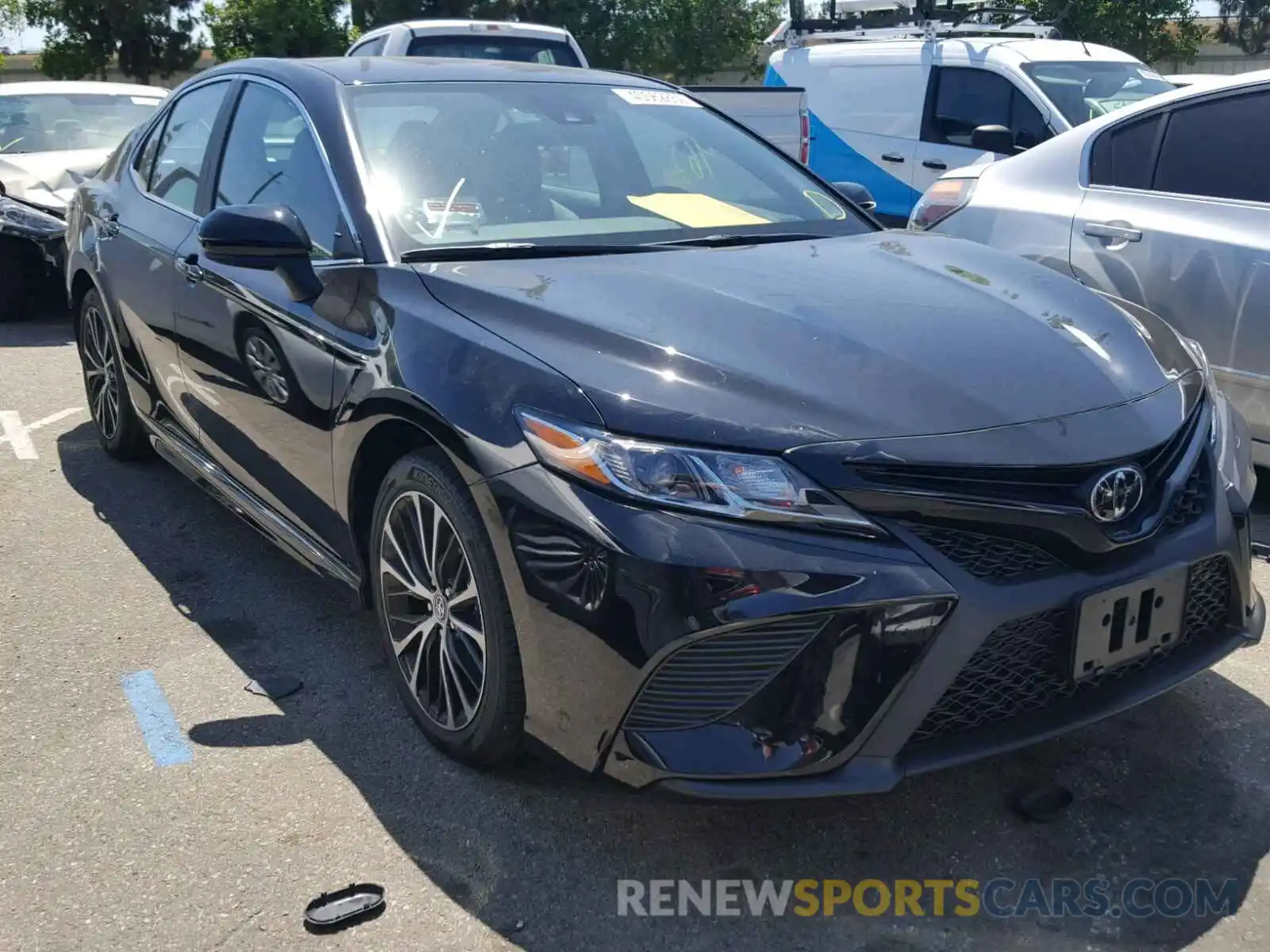 1 Photograph of a damaged car 4T1B11HK7KU791605 TOYOTA CAMRY 2019