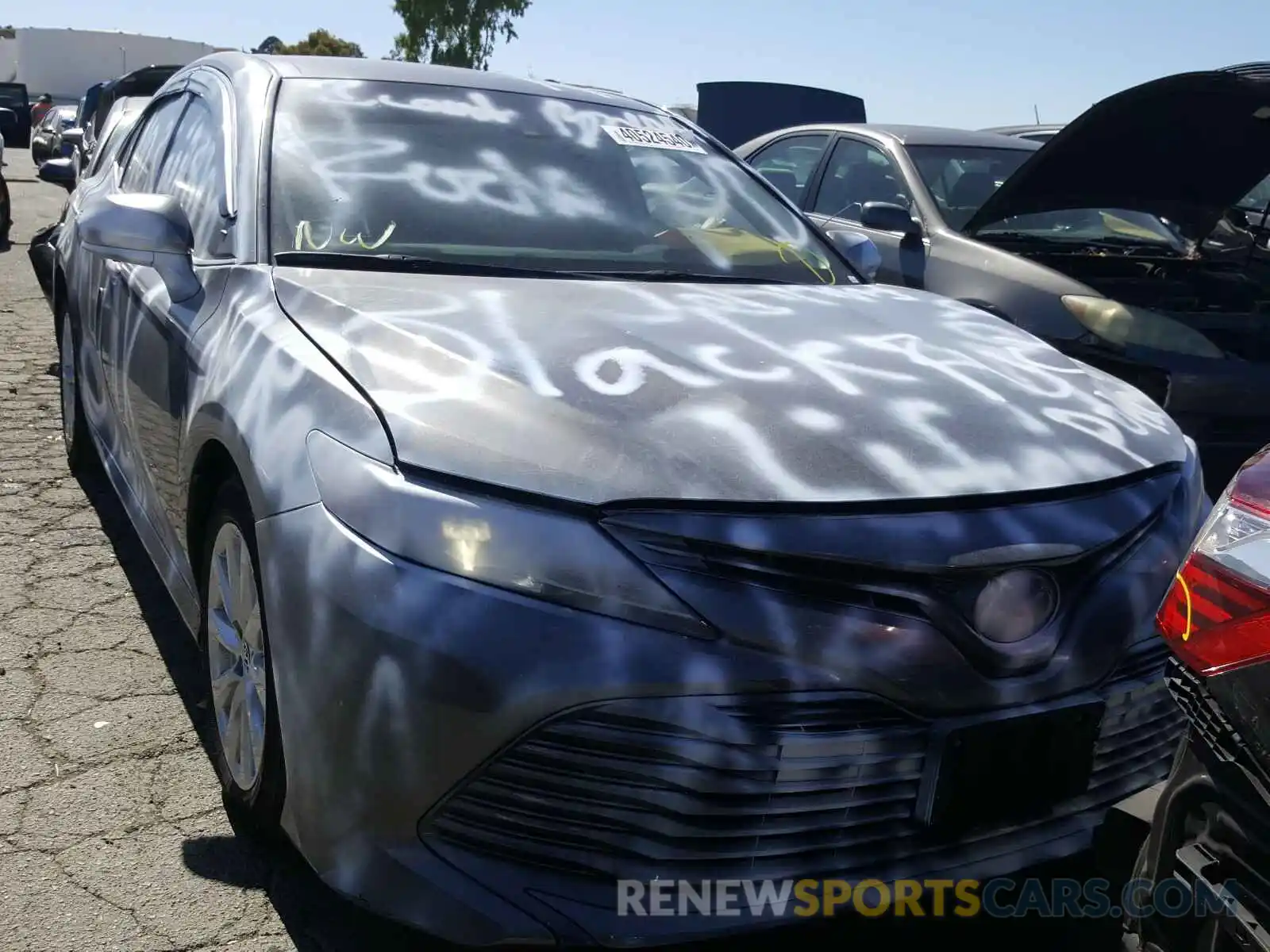 1 Photograph of a damaged car 4T1B11HK7KU791877 TOYOTA CAMRY 2019