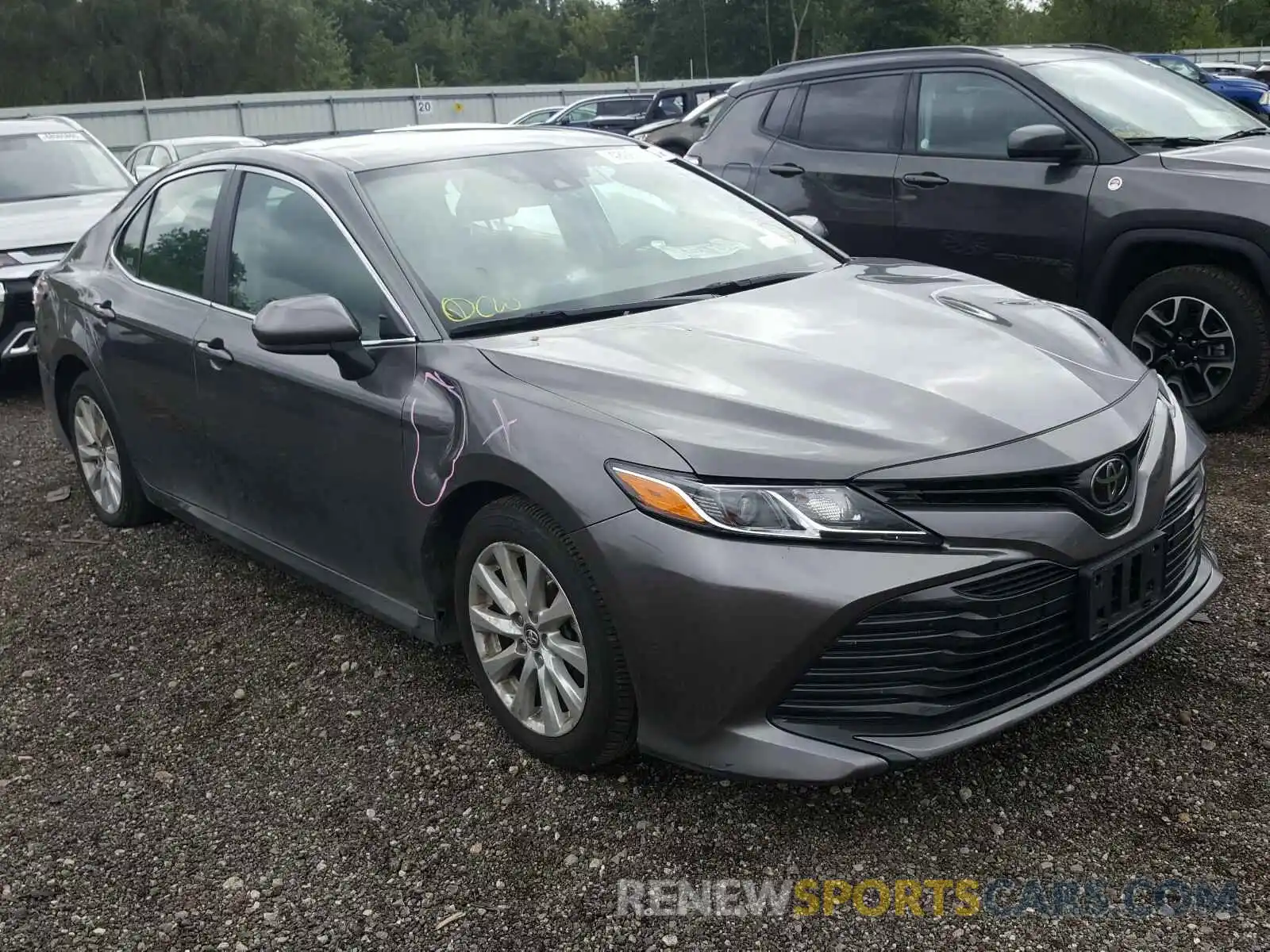 1 Photograph of a damaged car 4T1B11HK7KU792270 TOYOTA CAMRY 2019