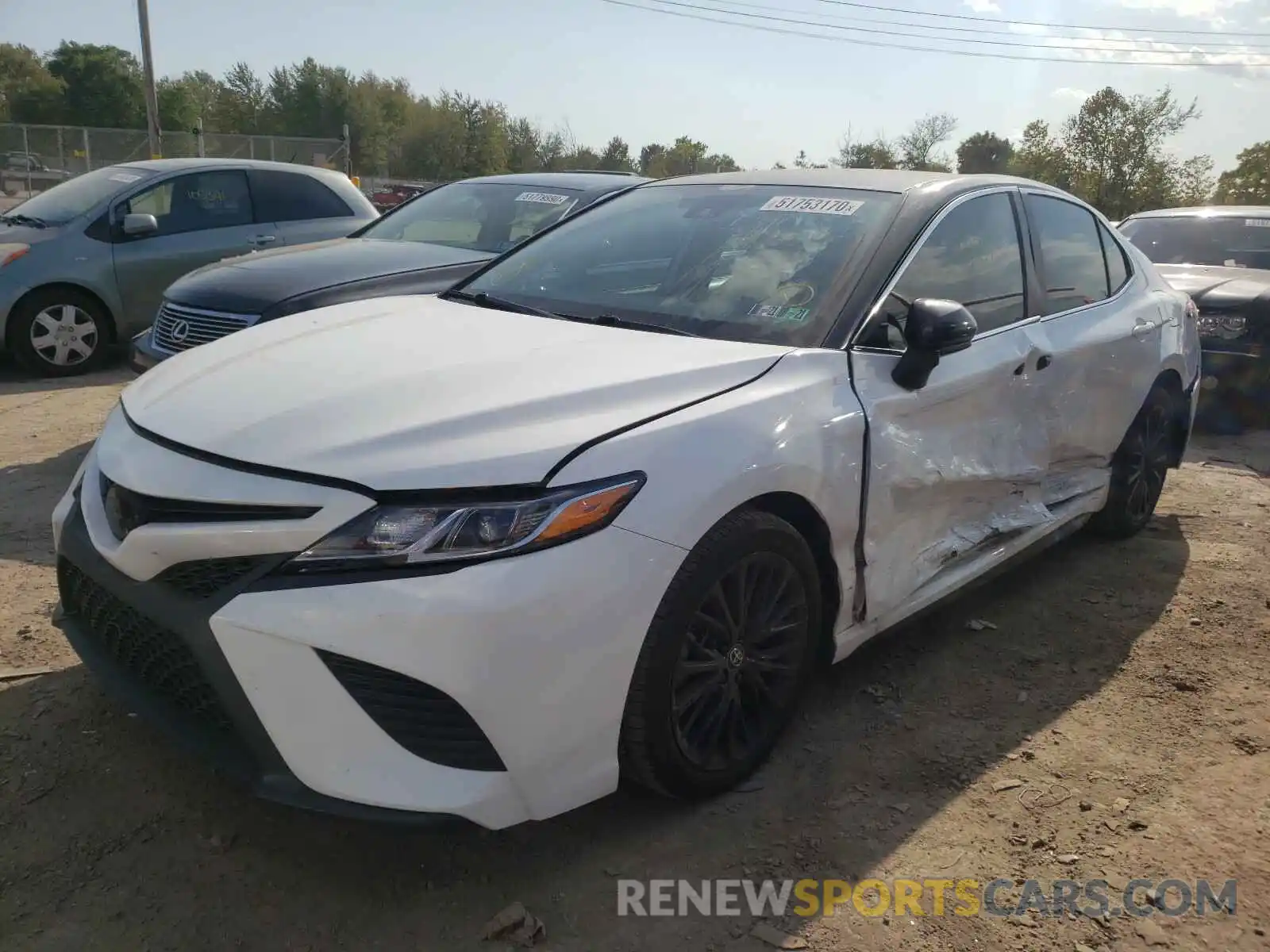 2 Photograph of a damaged car 4T1B11HK7KU792592 TOYOTA CAMRY 2019