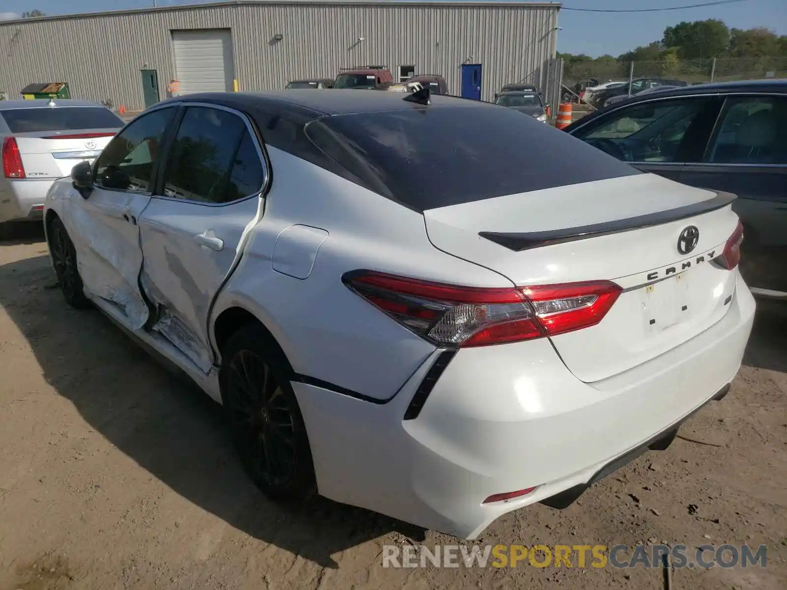 3 Photograph of a damaged car 4T1B11HK7KU792592 TOYOTA CAMRY 2019