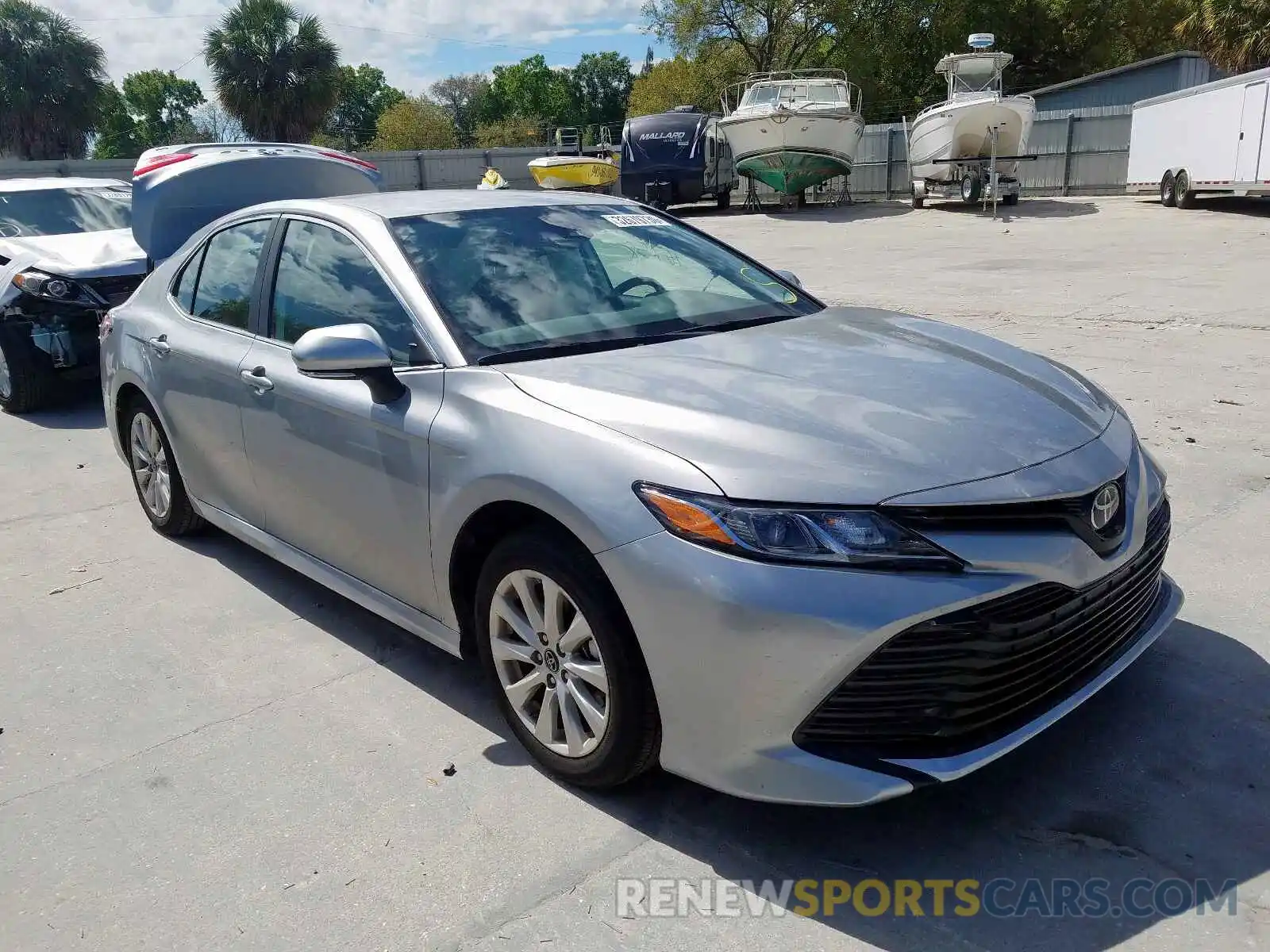 1 Photograph of a damaged car 4T1B11HK7KU793404 TOYOTA CAMRY 2019