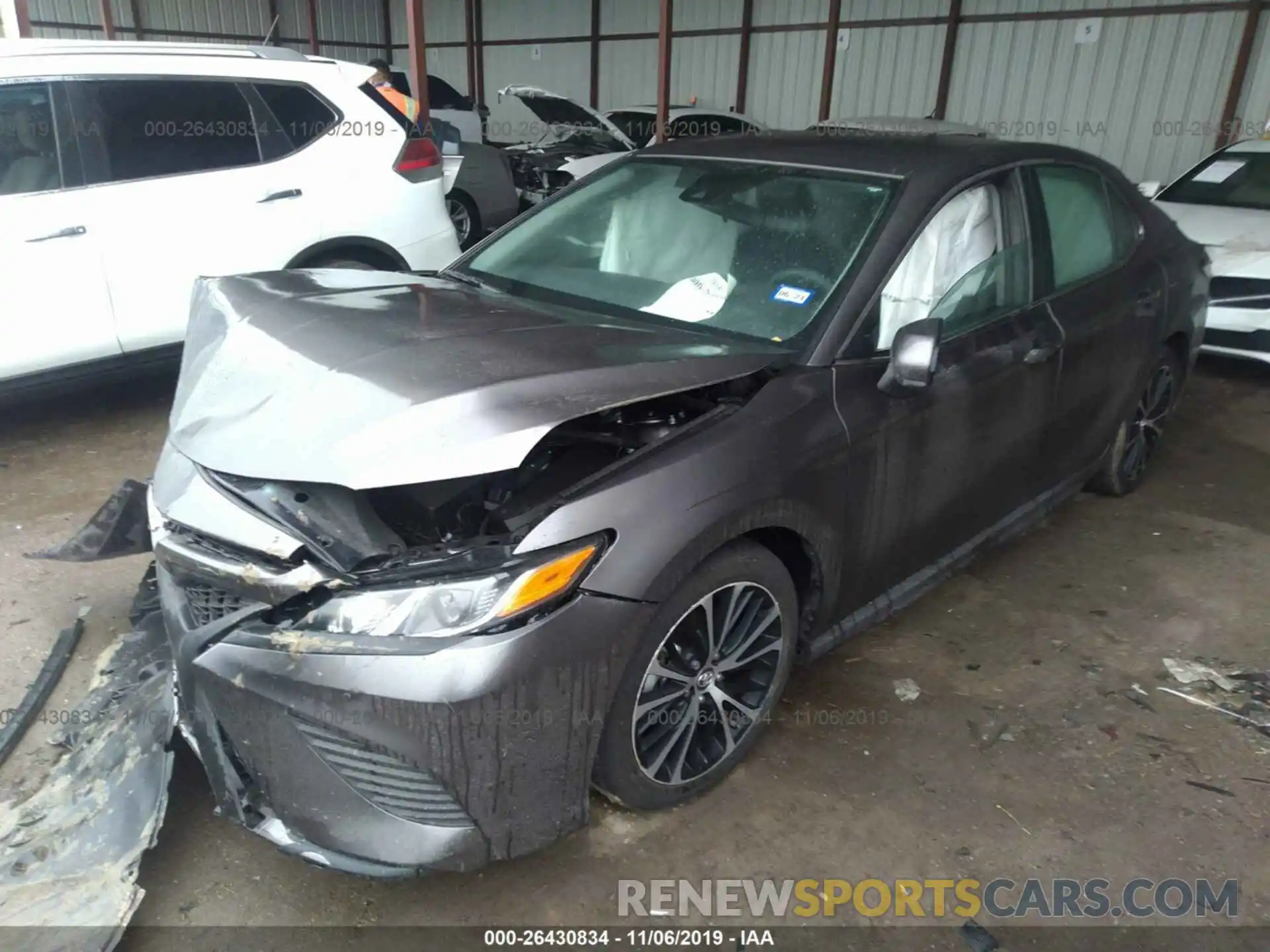 2 Photograph of a damaged car 4T1B11HK7KU793726 TOYOTA CAMRY 2019