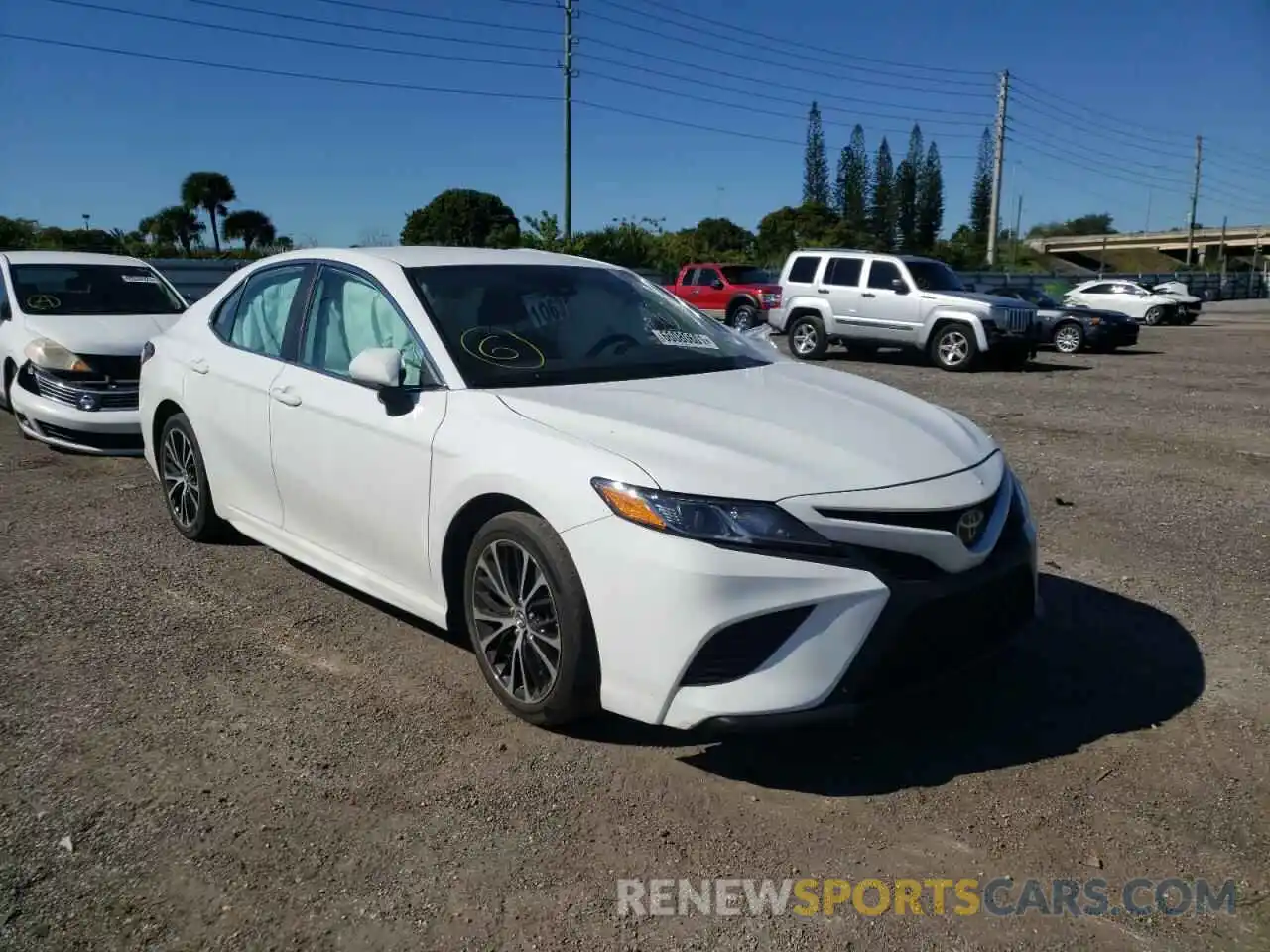 1 Photograph of a damaged car 4T1B11HK7KU796125 TOYOTA CAMRY 2019