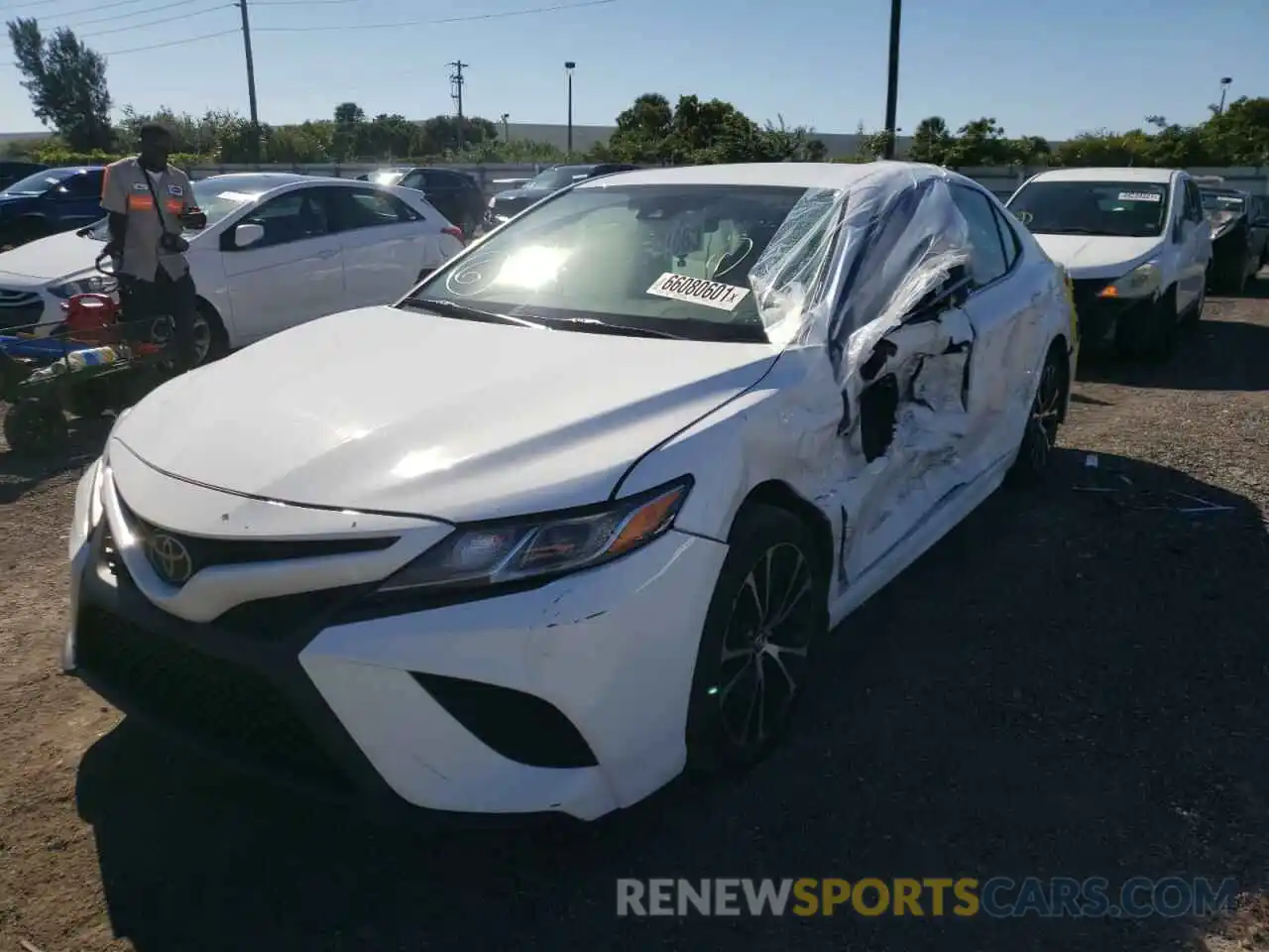 2 Photograph of a damaged car 4T1B11HK7KU796125 TOYOTA CAMRY 2019