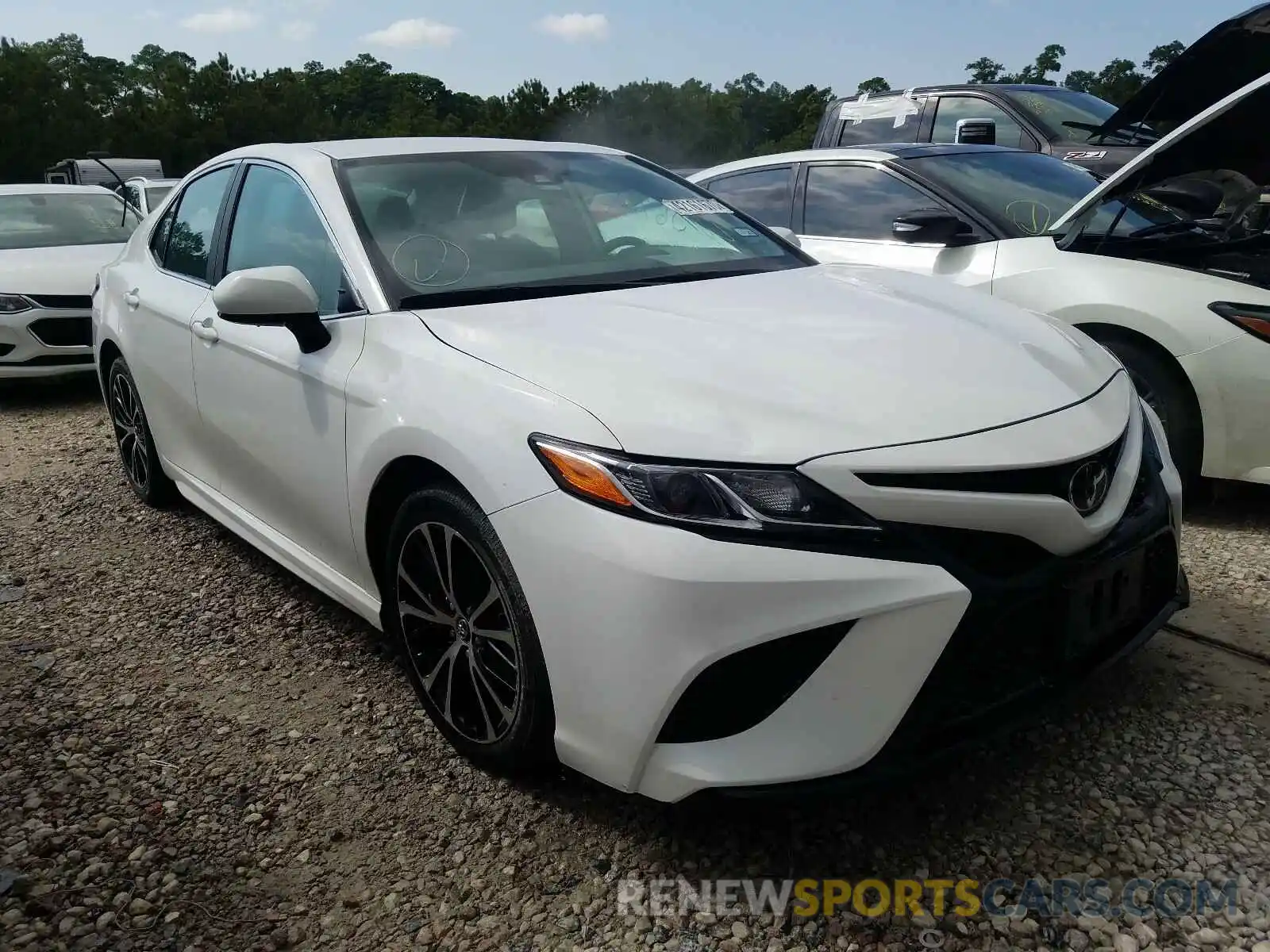 1 Photograph of a damaged car 4T1B11HK7KU796917 TOYOTA CAMRY 2019