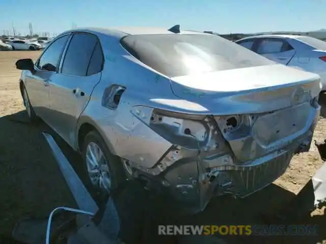 3 Photograph of a damaged car 4T1B11HK7KU797128 TOYOTA CAMRY 2019