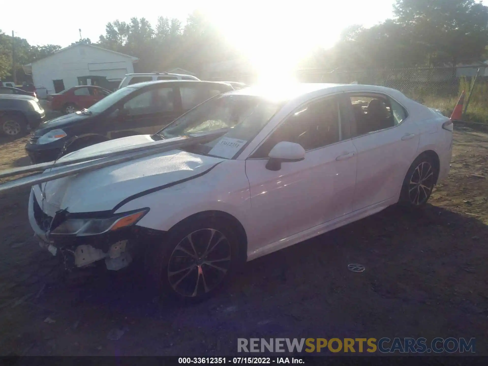 2 Photograph of a damaged car 4T1B11HK7KU798327 TOYOTA CAMRY 2019