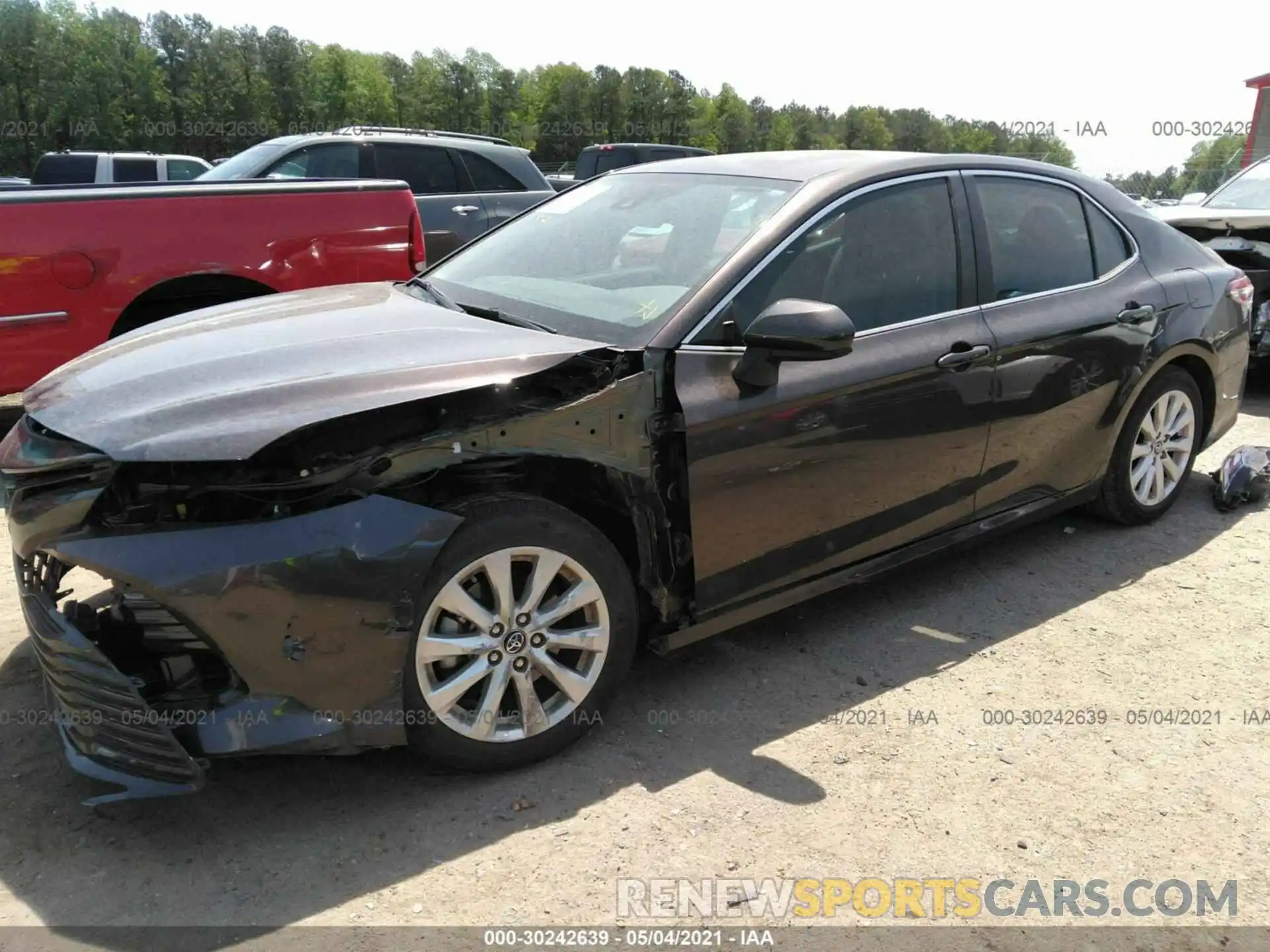 2 Photograph of a damaged car 4T1B11HK7KU798523 TOYOTA CAMRY 2019