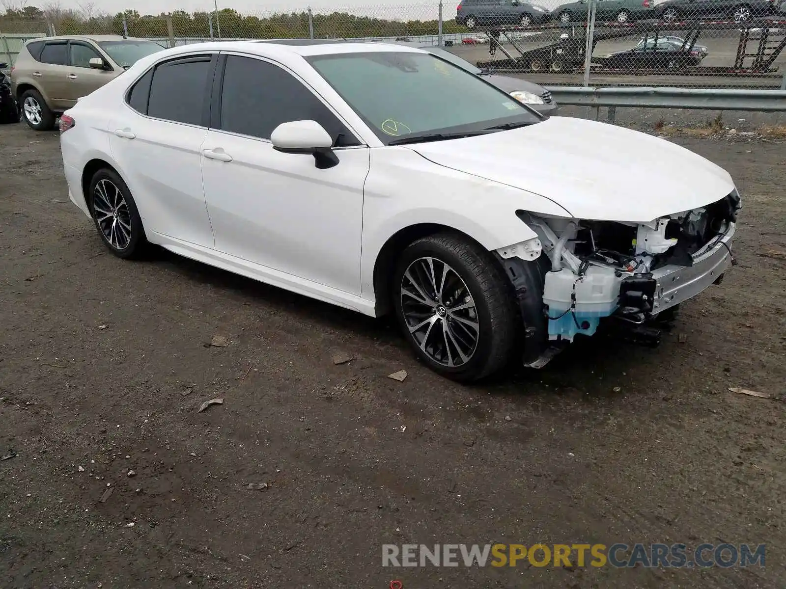 1 Photograph of a damaged car 4T1B11HK7KU798599 TOYOTA CAMRY 2019