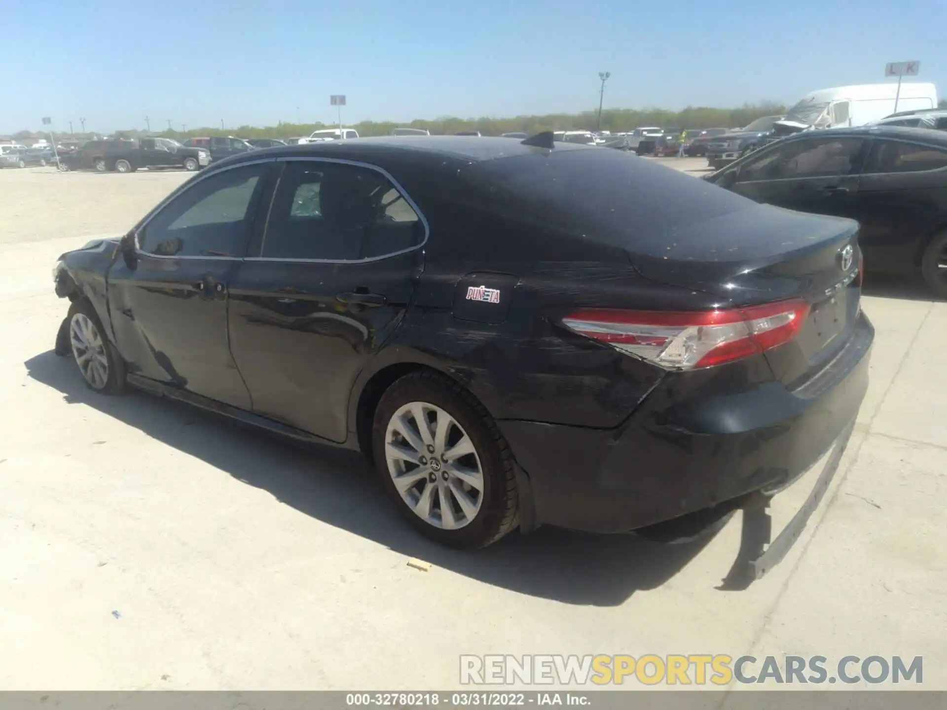 3 Photograph of a damaged car 4T1B11HK7KU799185 TOYOTA CAMRY 2019