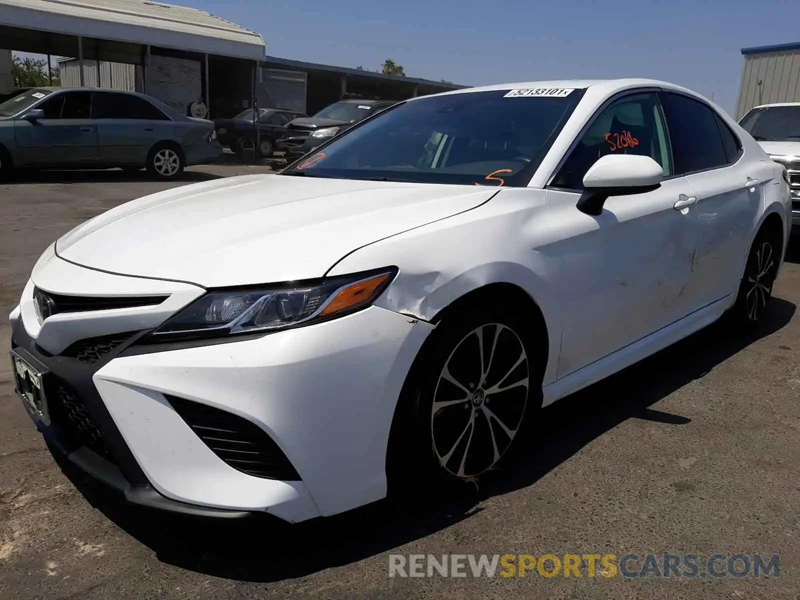 2 Photograph of a damaged car 4T1B11HK7KU799297 TOYOTA CAMRY 2019