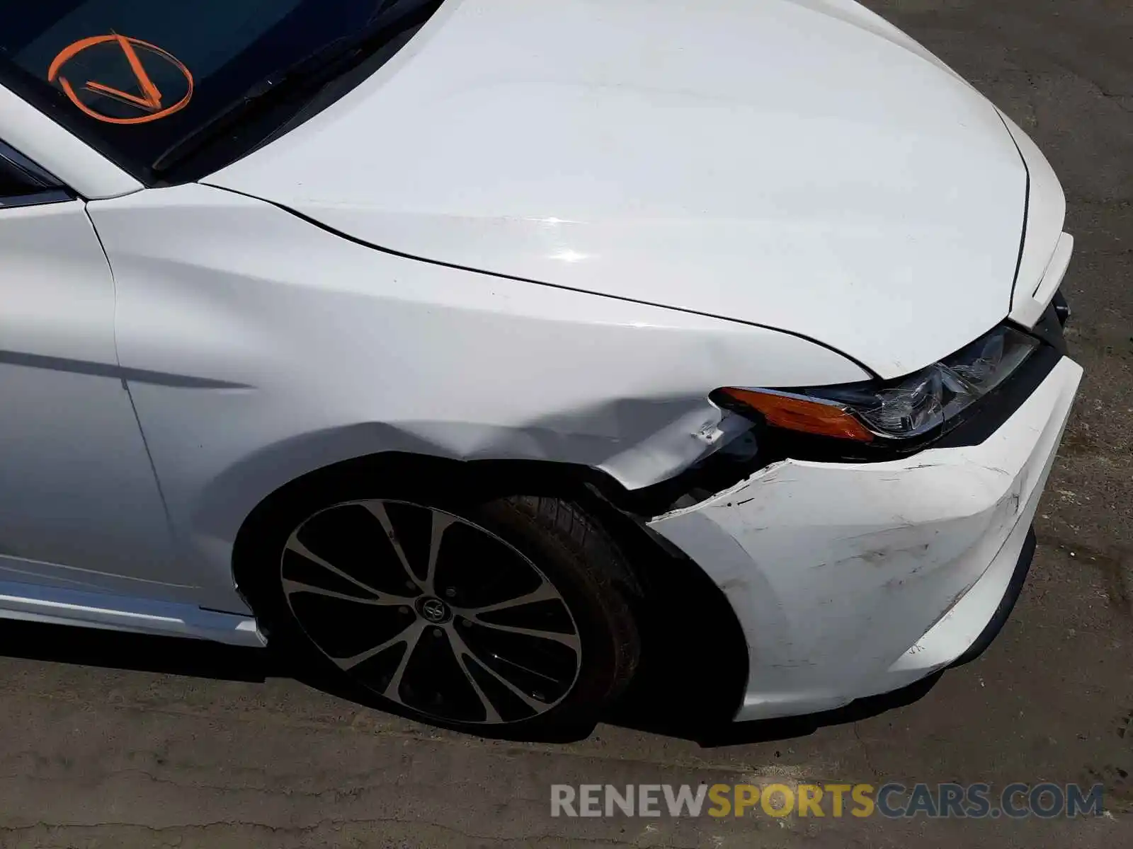 9 Photograph of a damaged car 4T1B11HK7KU799297 TOYOTA CAMRY 2019