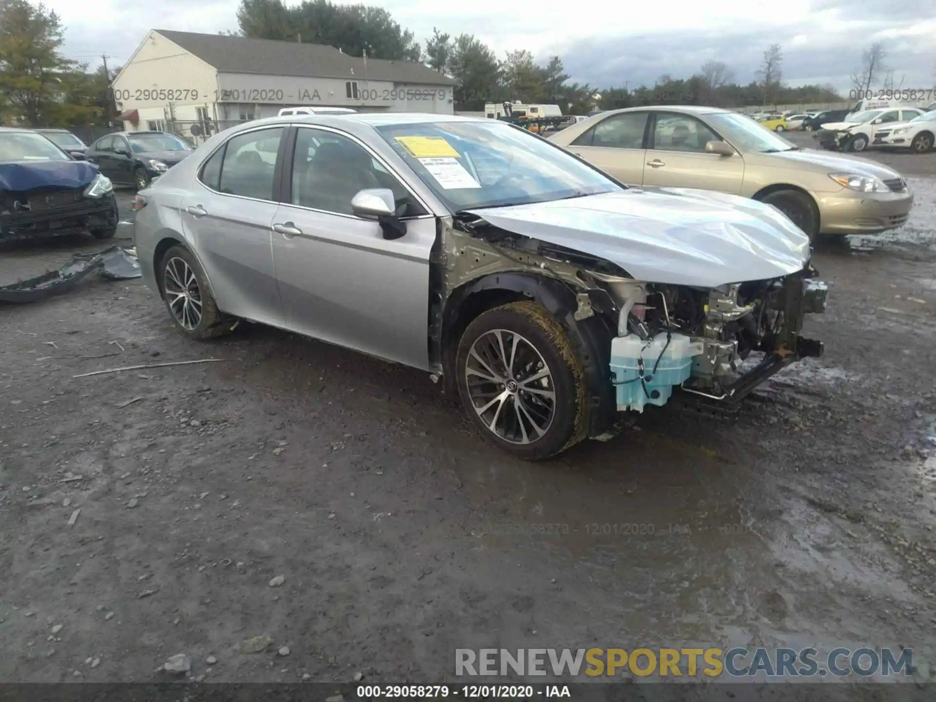 1 Photograph of a damaged car 4T1B11HK7KU799753 TOYOTA CAMRY 2019