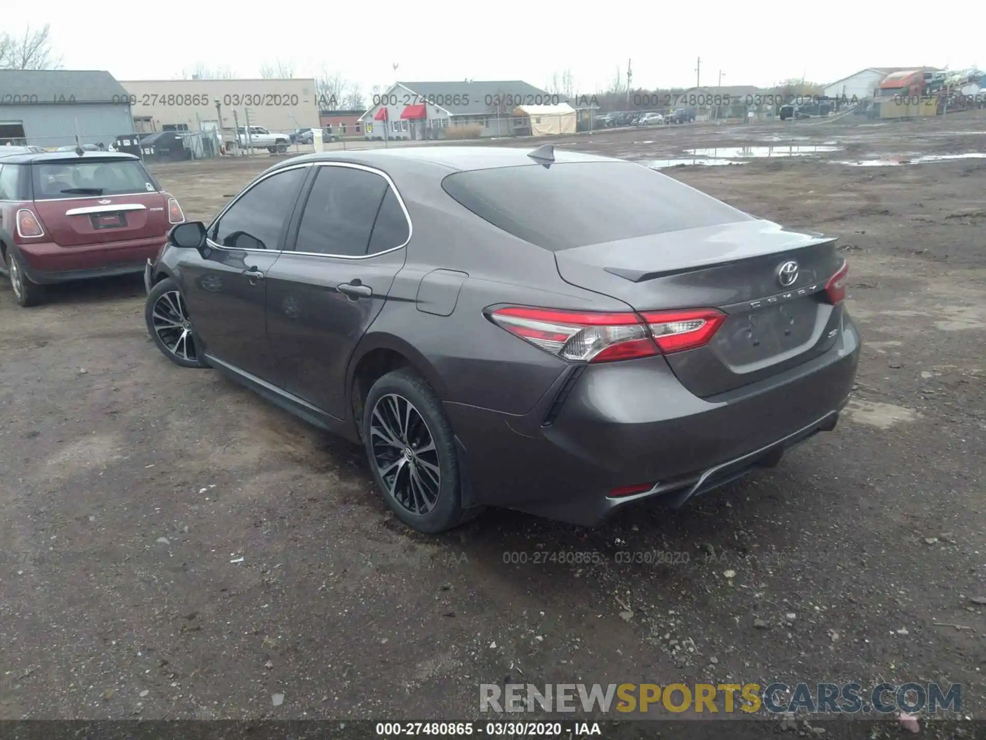 3 Photograph of a damaged car 4T1B11HK7KU800965 TOYOTA CAMRY 2019