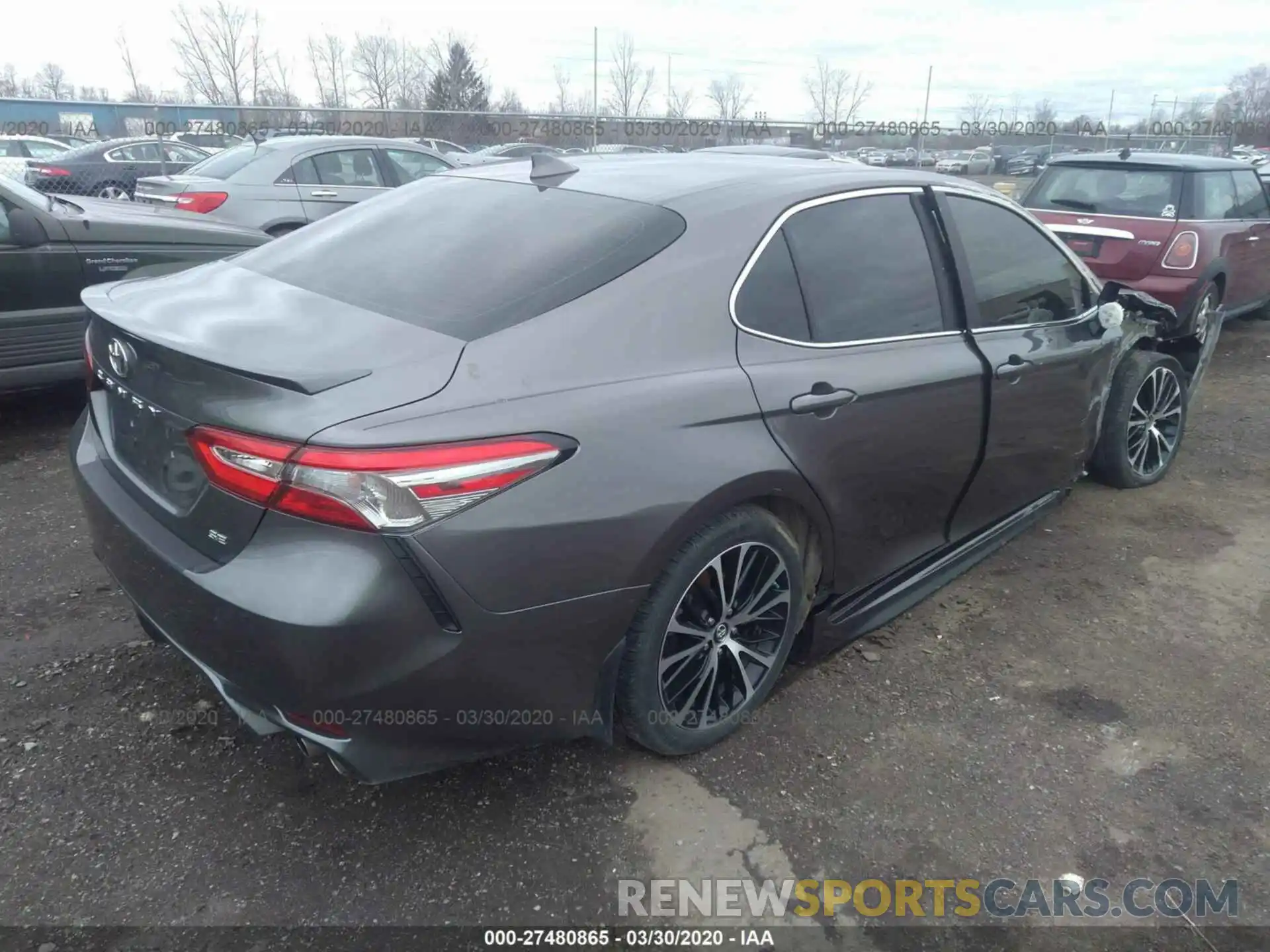 4 Photograph of a damaged car 4T1B11HK7KU800965 TOYOTA CAMRY 2019