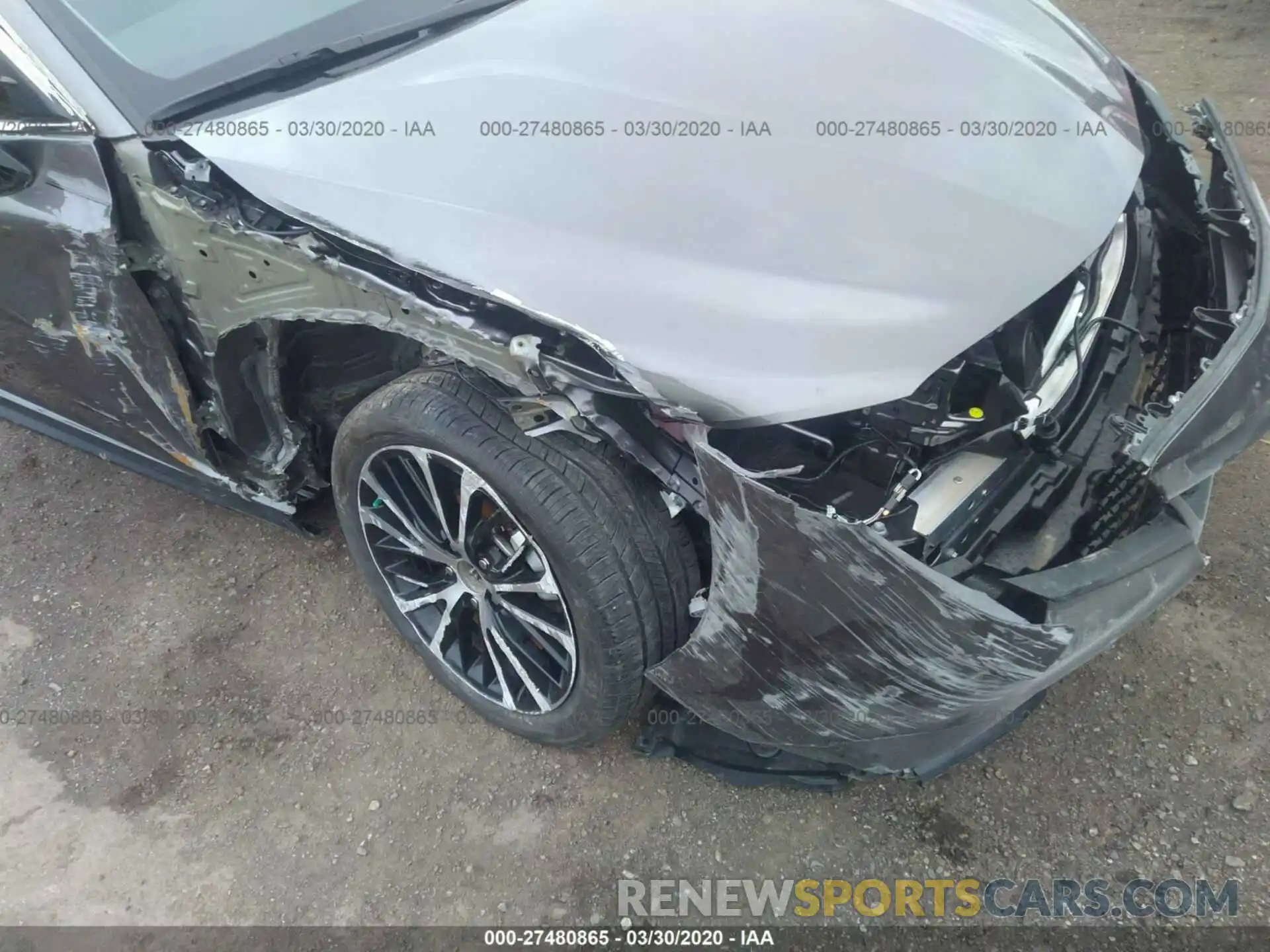 6 Photograph of a damaged car 4T1B11HK7KU800965 TOYOTA CAMRY 2019