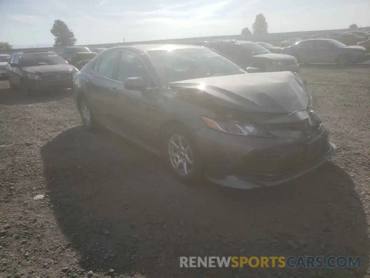 1 Photograph of a damaged car 4T1B11HK7KU801629 TOYOTA CAMRY 2019