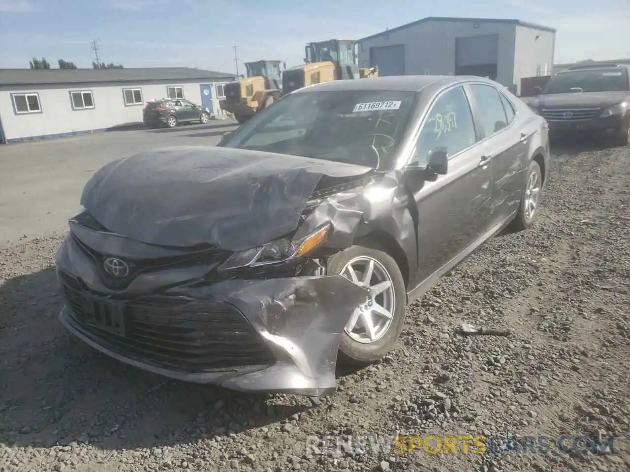 2 Photograph of a damaged car 4T1B11HK7KU801629 TOYOTA CAMRY 2019