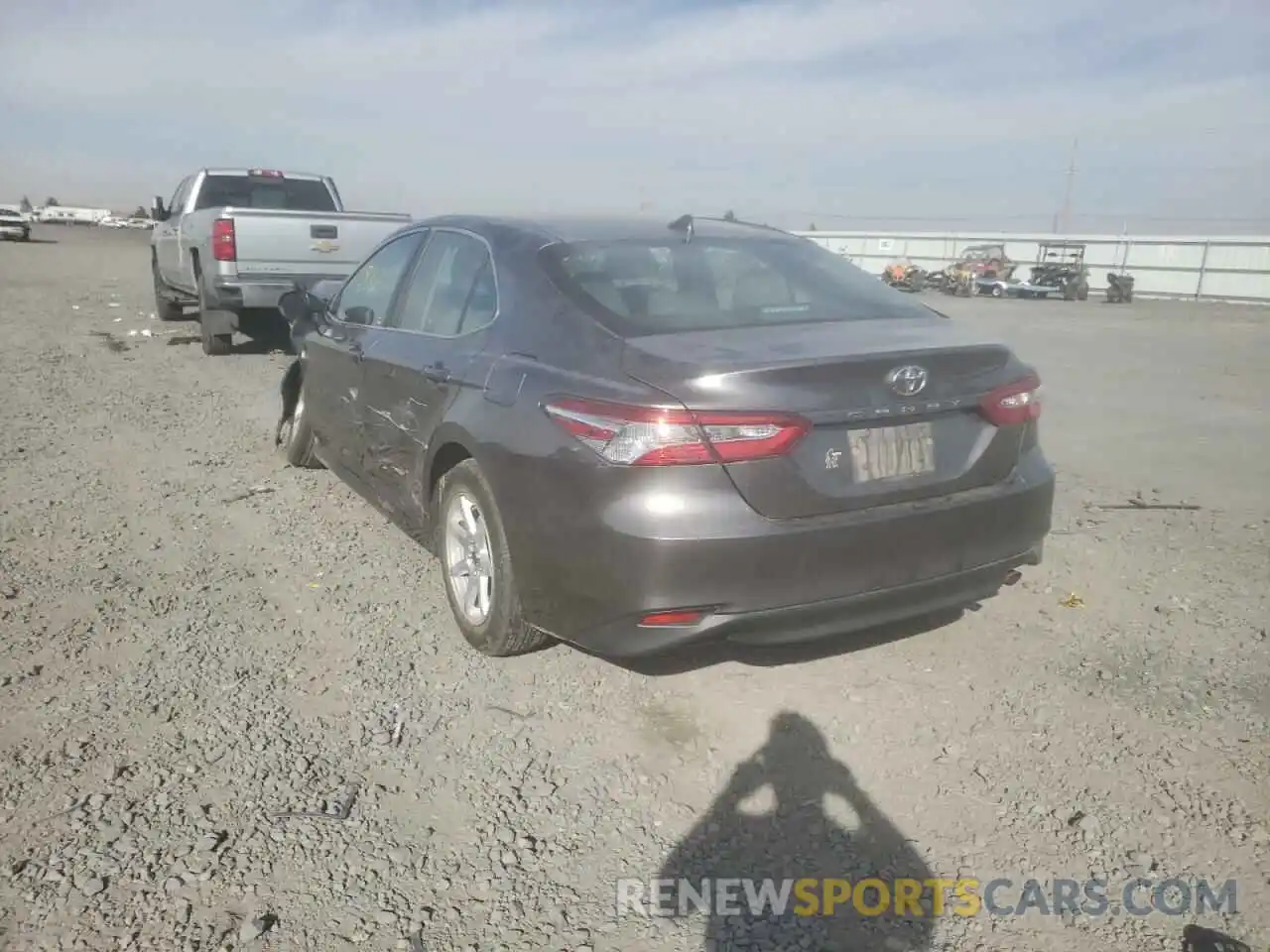 3 Photograph of a damaged car 4T1B11HK7KU801629 TOYOTA CAMRY 2019