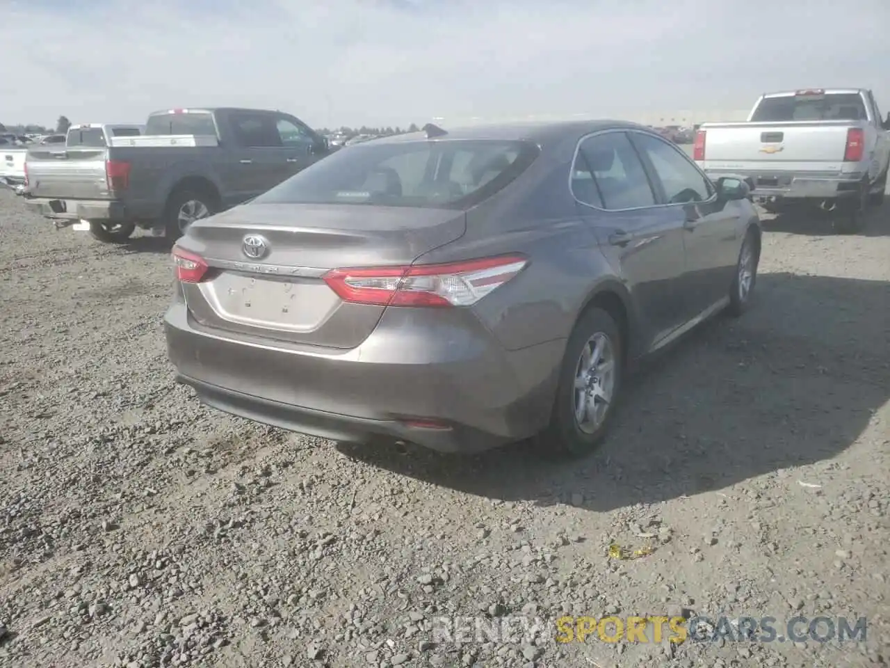 4 Photograph of a damaged car 4T1B11HK7KU801629 TOYOTA CAMRY 2019