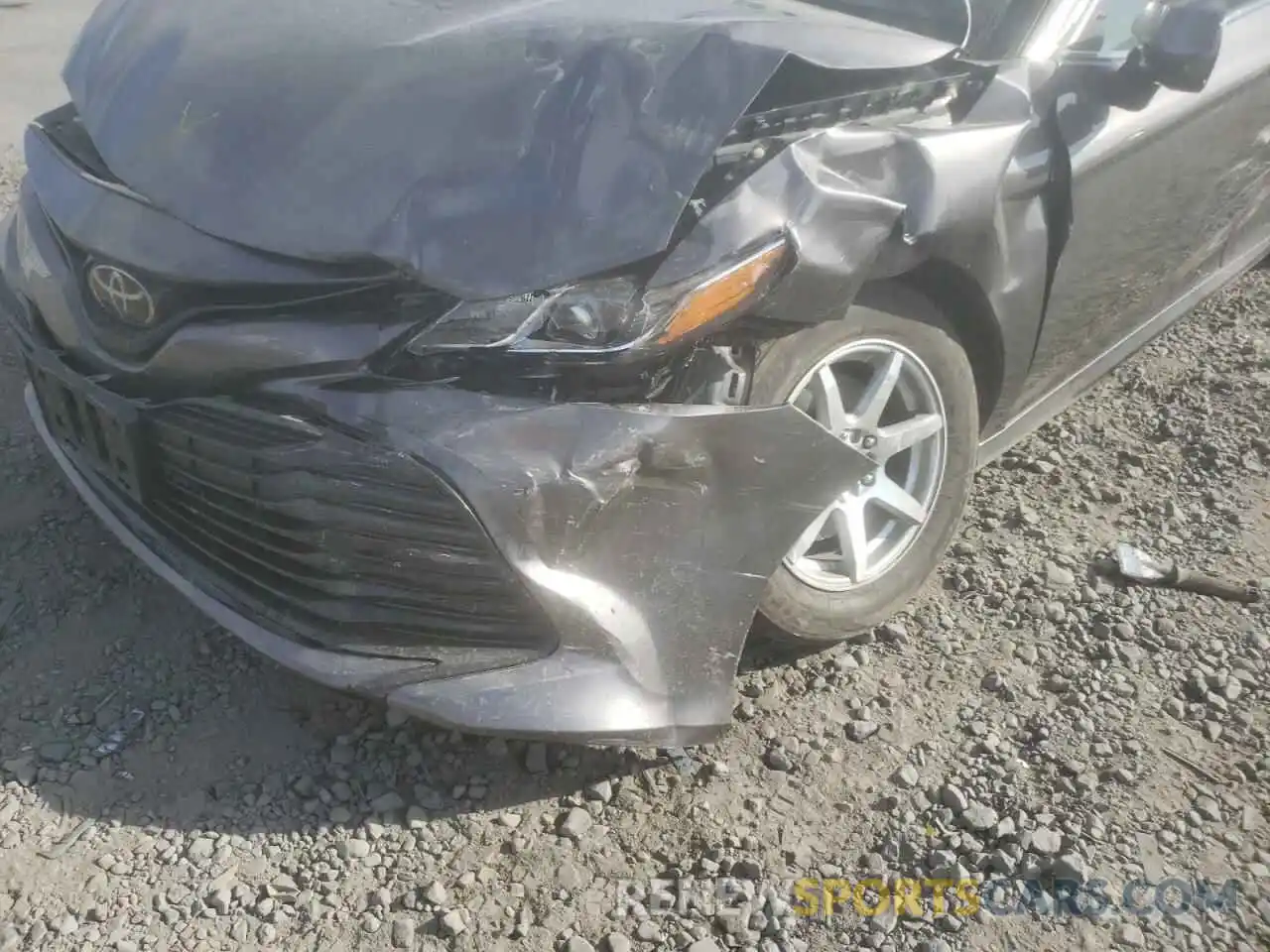 9 Photograph of a damaged car 4T1B11HK7KU801629 TOYOTA CAMRY 2019