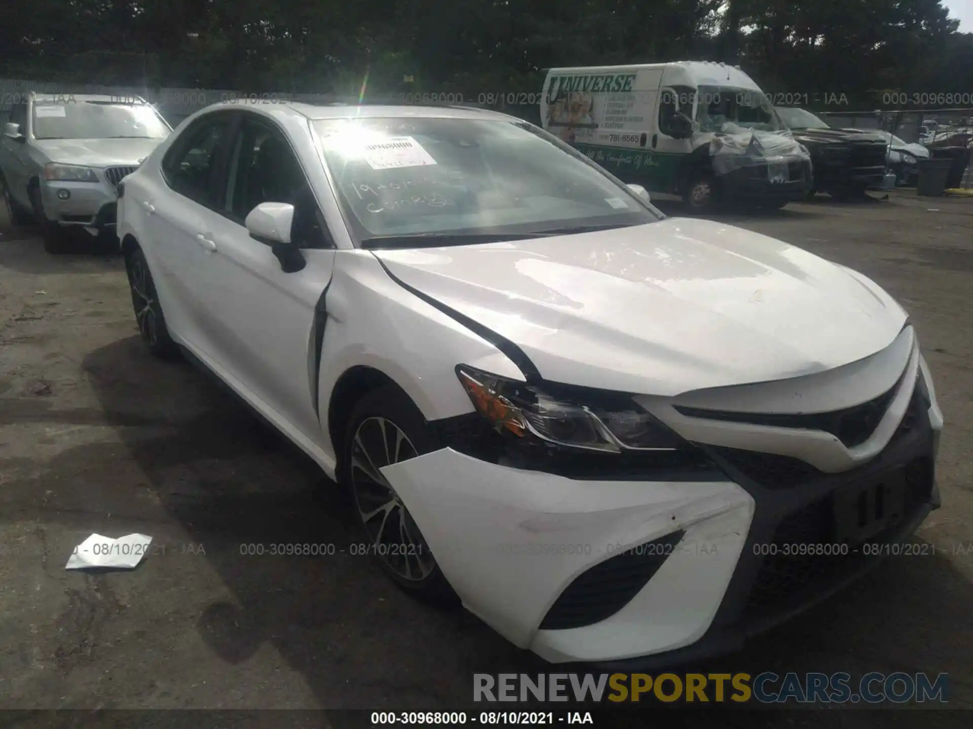 1 Photograph of a damaged car 4T1B11HK7KU801677 TOYOTA CAMRY 2019