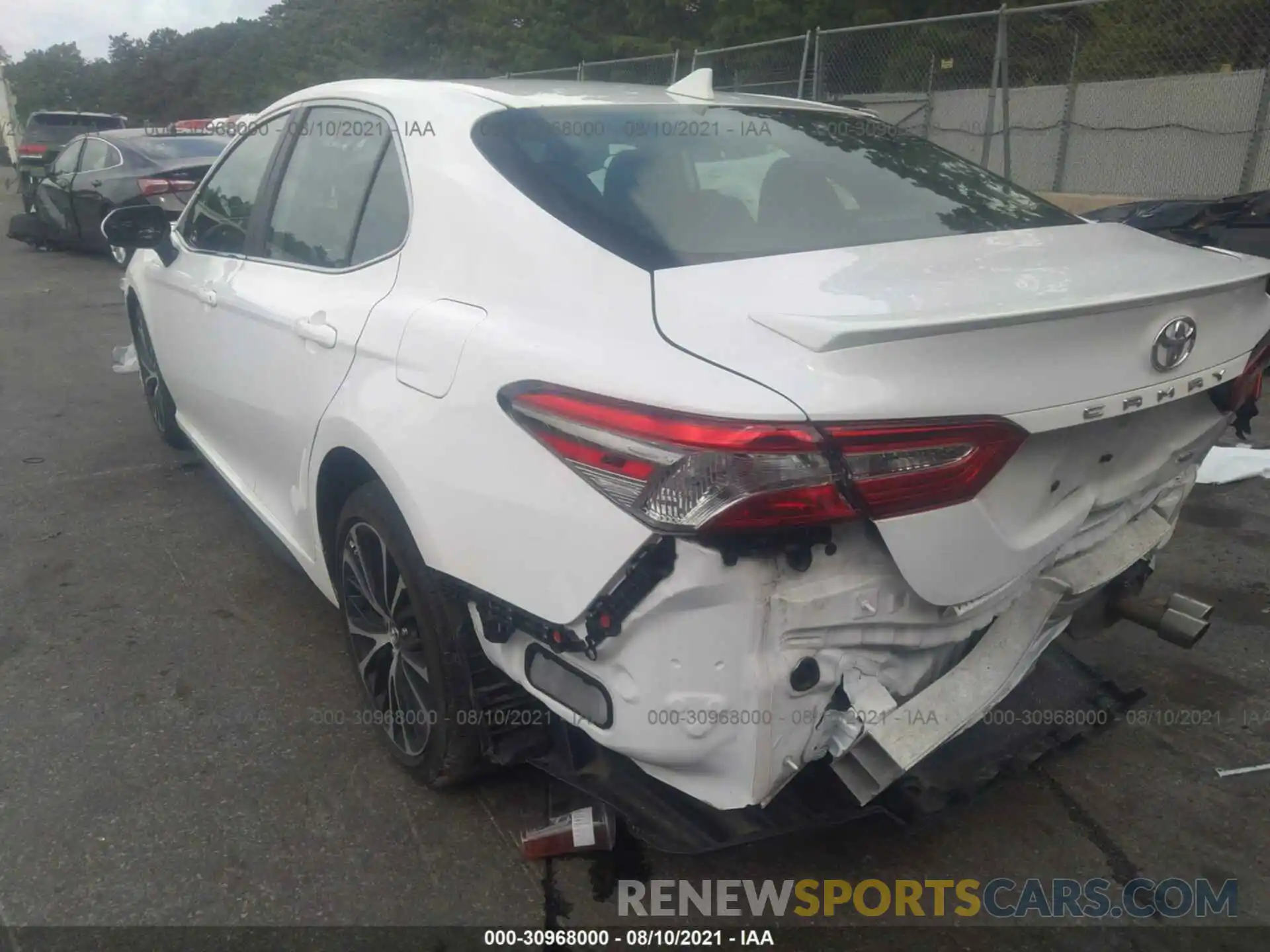 3 Photograph of a damaged car 4T1B11HK7KU801677 TOYOTA CAMRY 2019