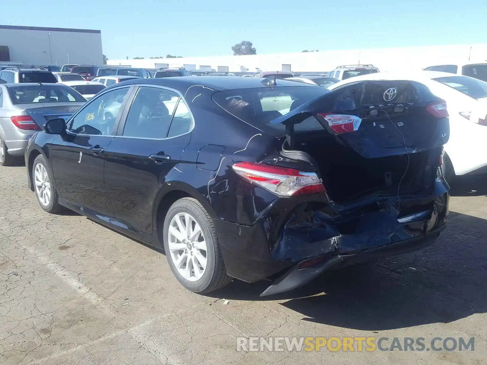 3 Photograph of a damaged car 4T1B11HK7KU801744 TOYOTA CAMRY 2019