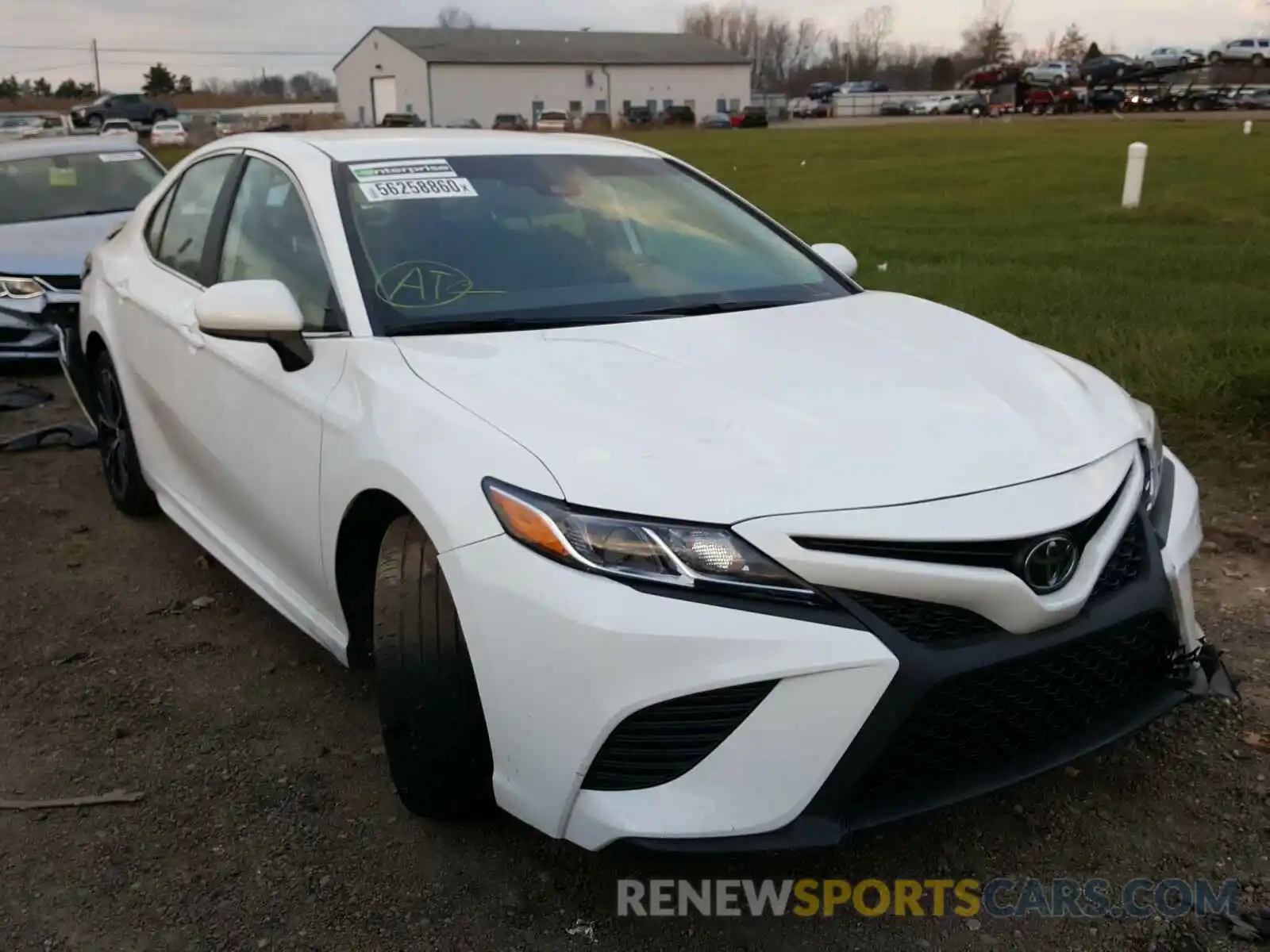 1 Photograph of a damaged car 4T1B11HK7KU801999 TOYOTA CAMRY 2019