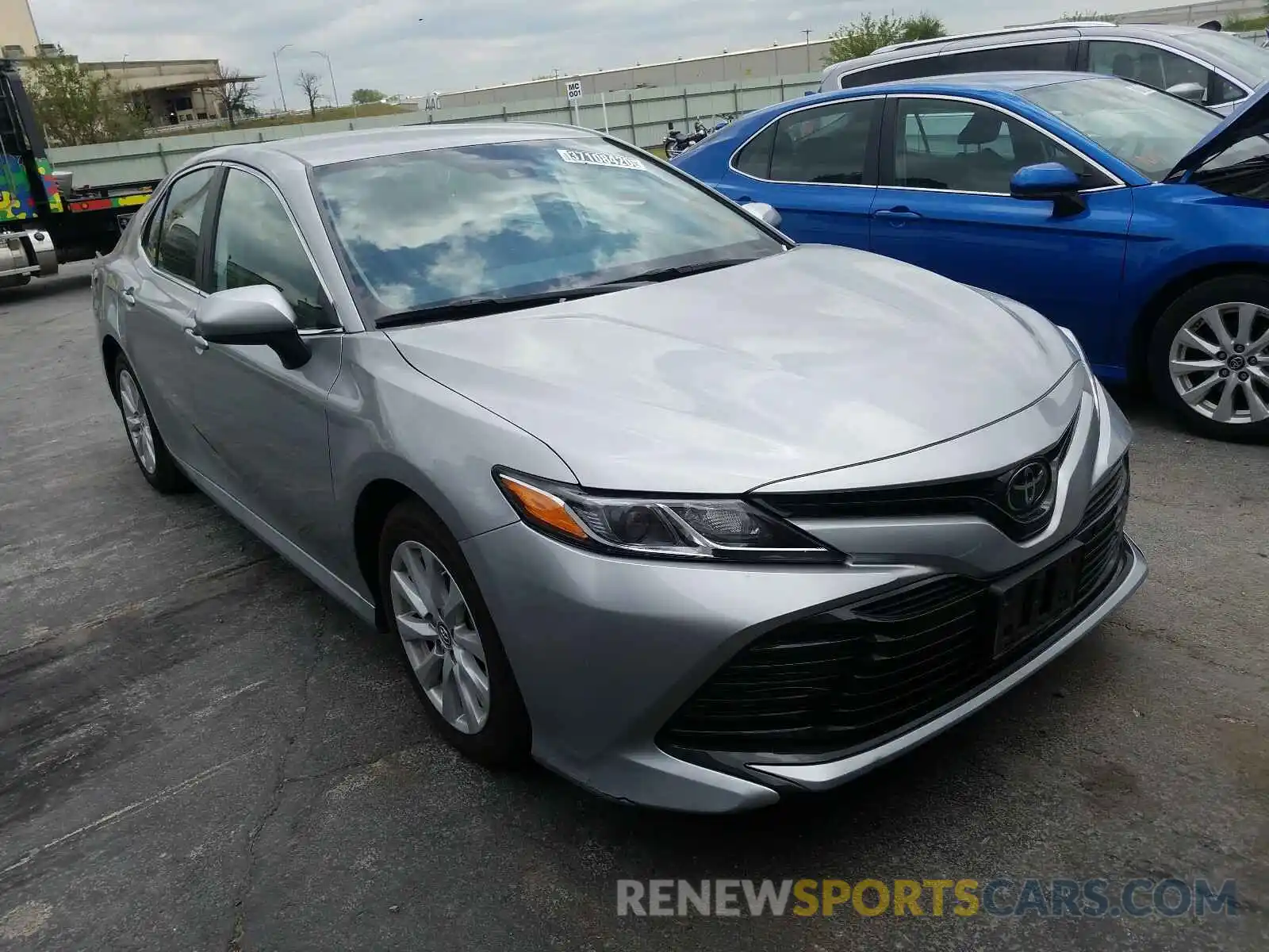 1 Photograph of a damaged car 4T1B11HK7KU802053 TOYOTA CAMRY 2019