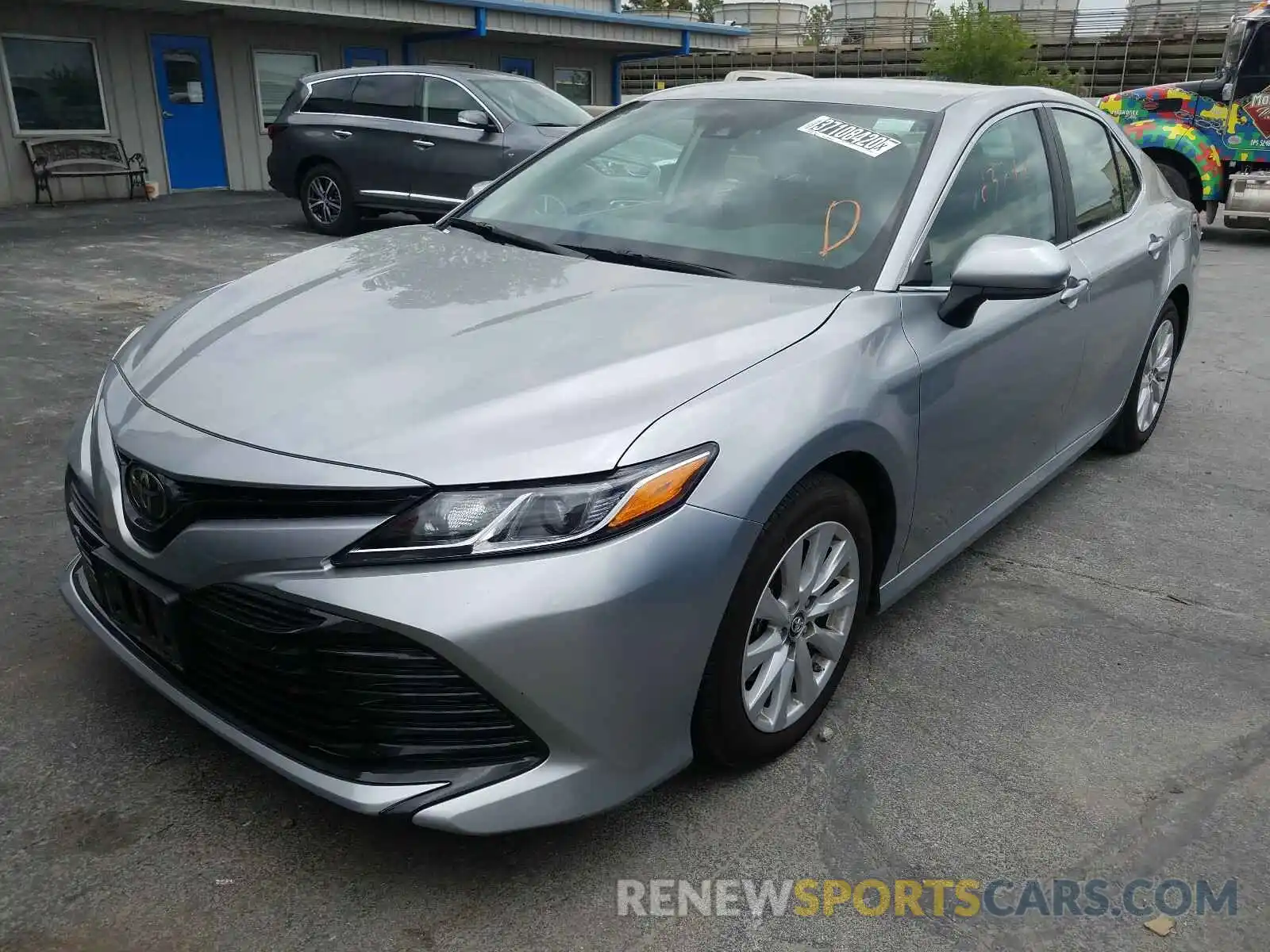 2 Photograph of a damaged car 4T1B11HK7KU802053 TOYOTA CAMRY 2019