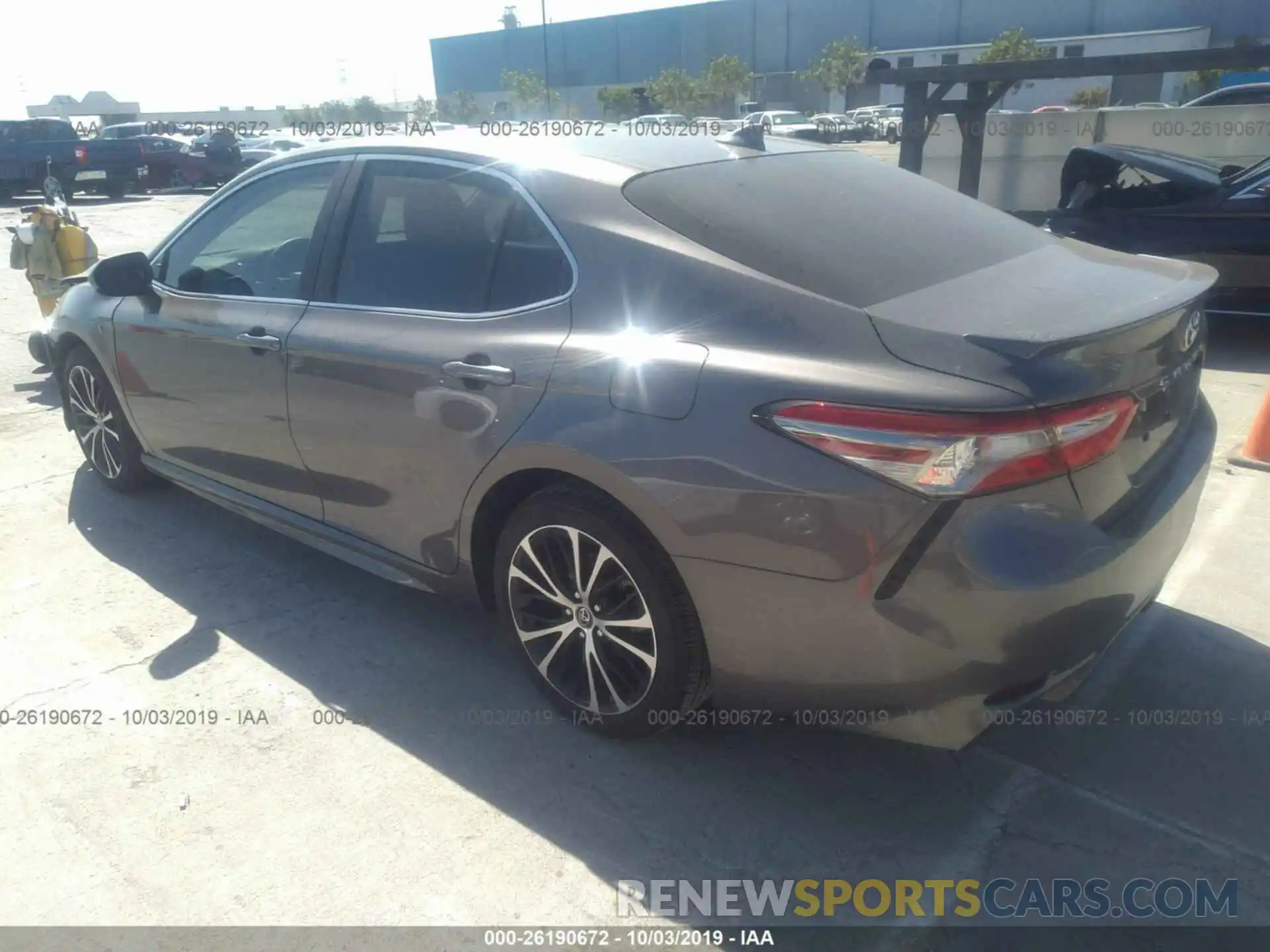 3 Photograph of a damaged car 4T1B11HK7KU802411 TOYOTA CAMRY 2019