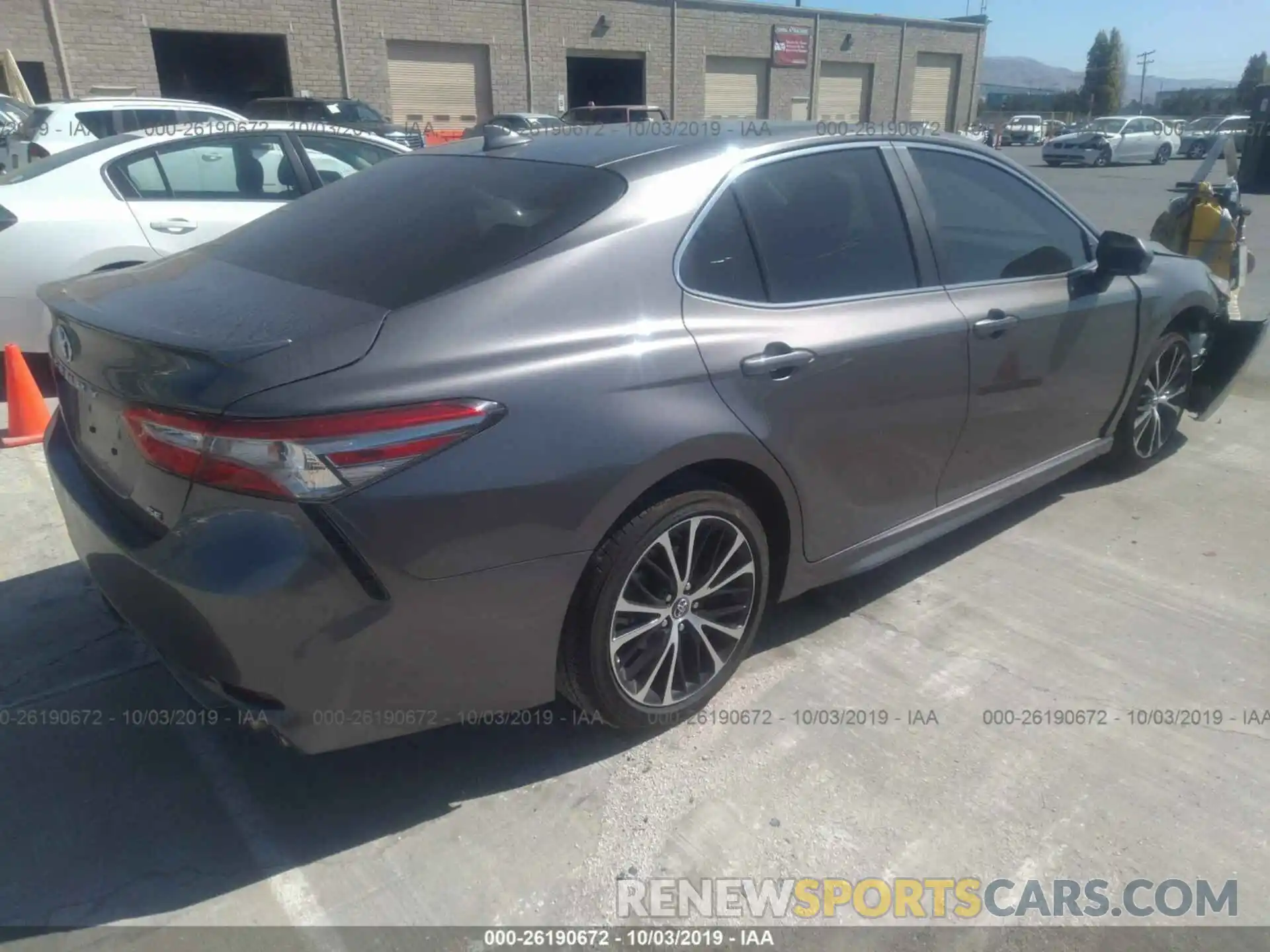 4 Photograph of a damaged car 4T1B11HK7KU802411 TOYOTA CAMRY 2019