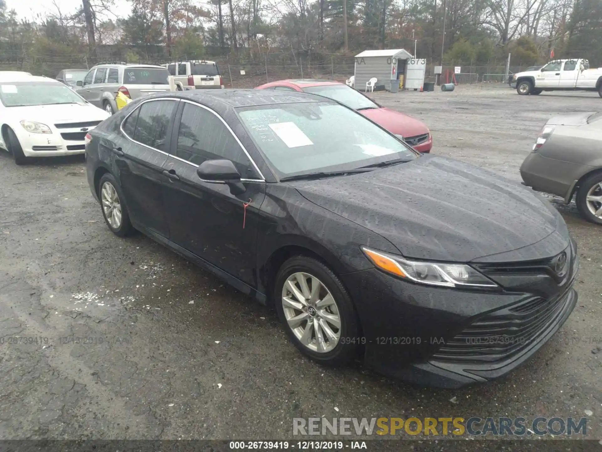 1 Photograph of a damaged car 4T1B11HK7KU802893 TOYOTA CAMRY 2019