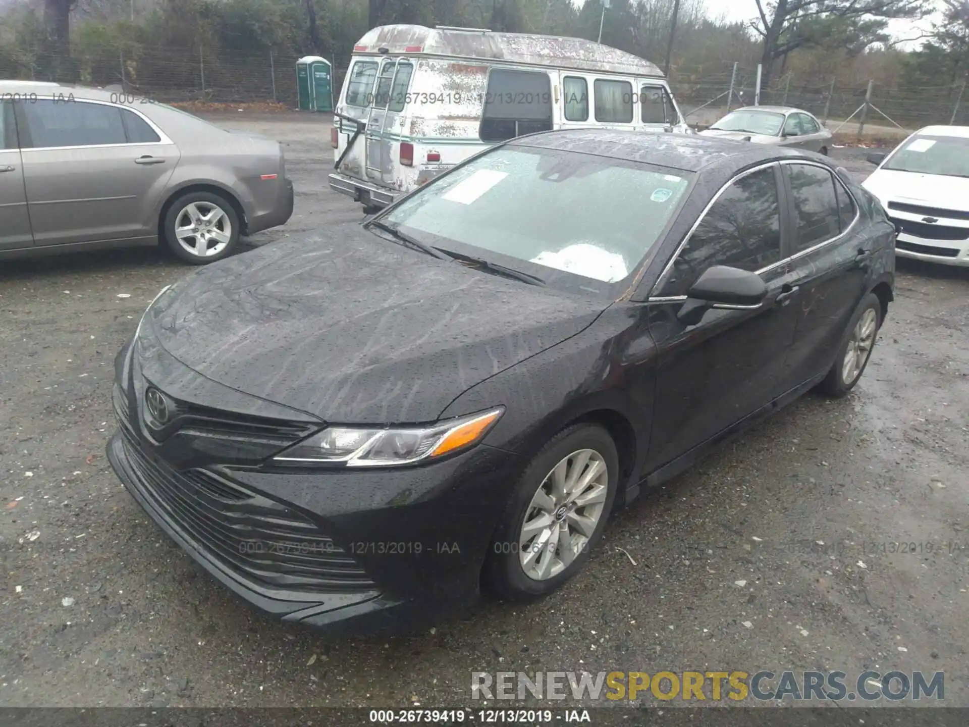 2 Photograph of a damaged car 4T1B11HK7KU802893 TOYOTA CAMRY 2019