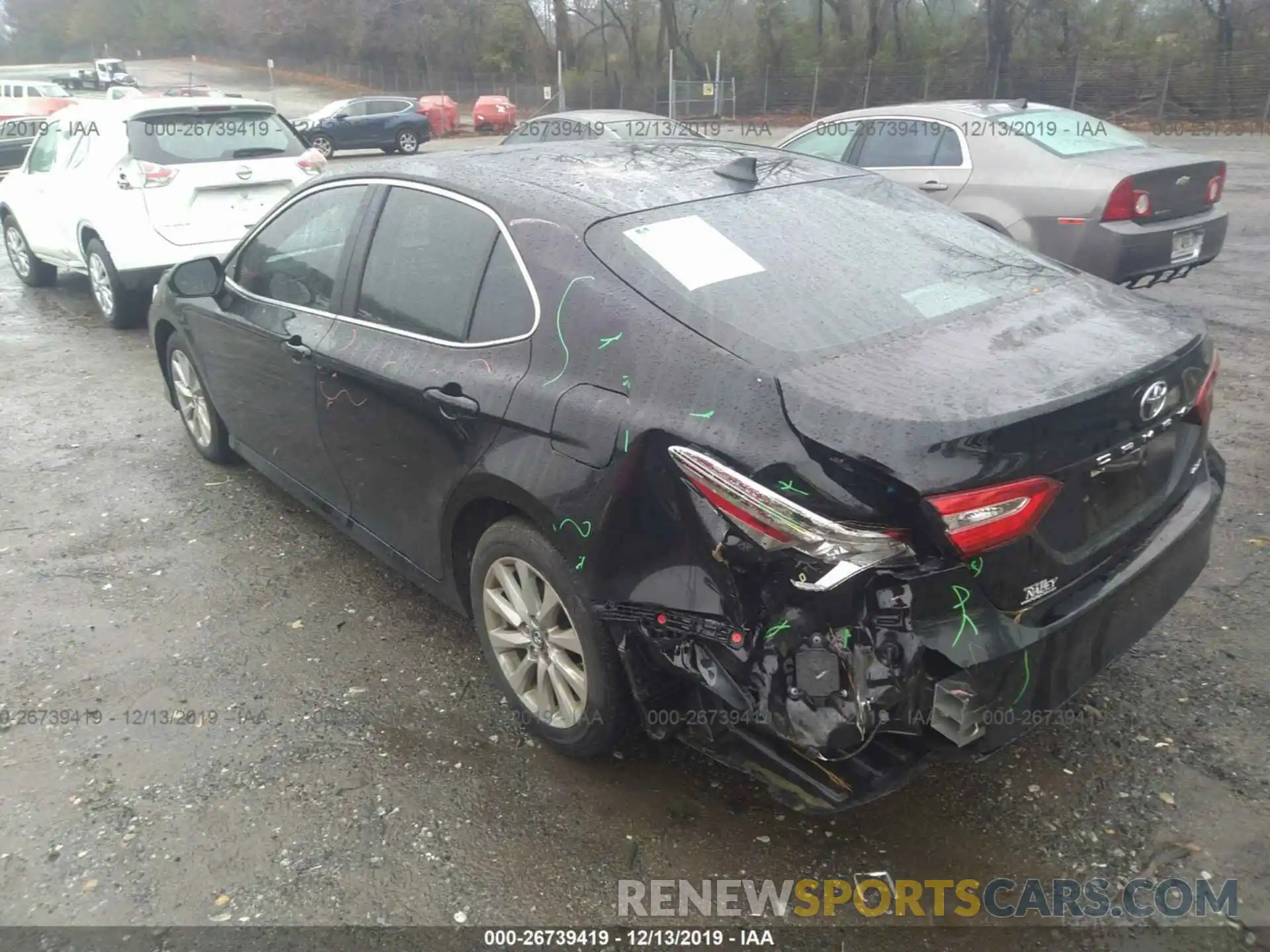 3 Photograph of a damaged car 4T1B11HK7KU802893 TOYOTA CAMRY 2019