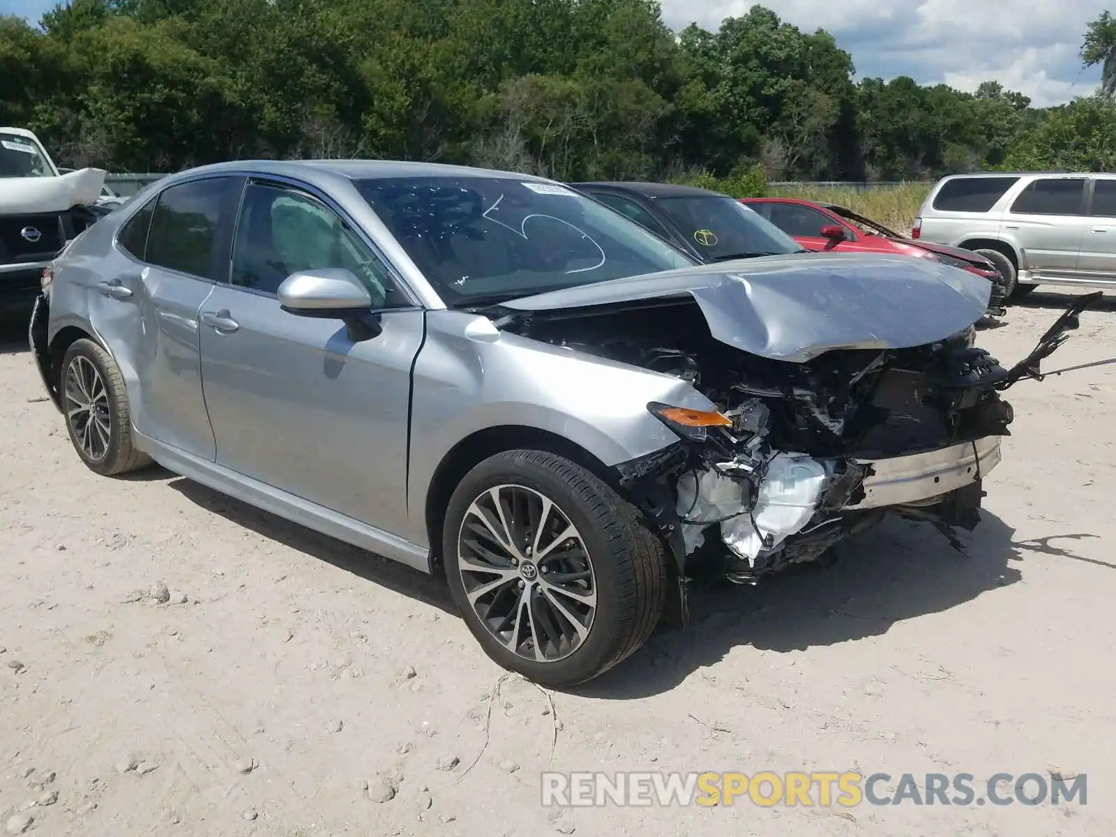 1 Photograph of a damaged car 4T1B11HK7KU803249 TOYOTA CAMRY 2019