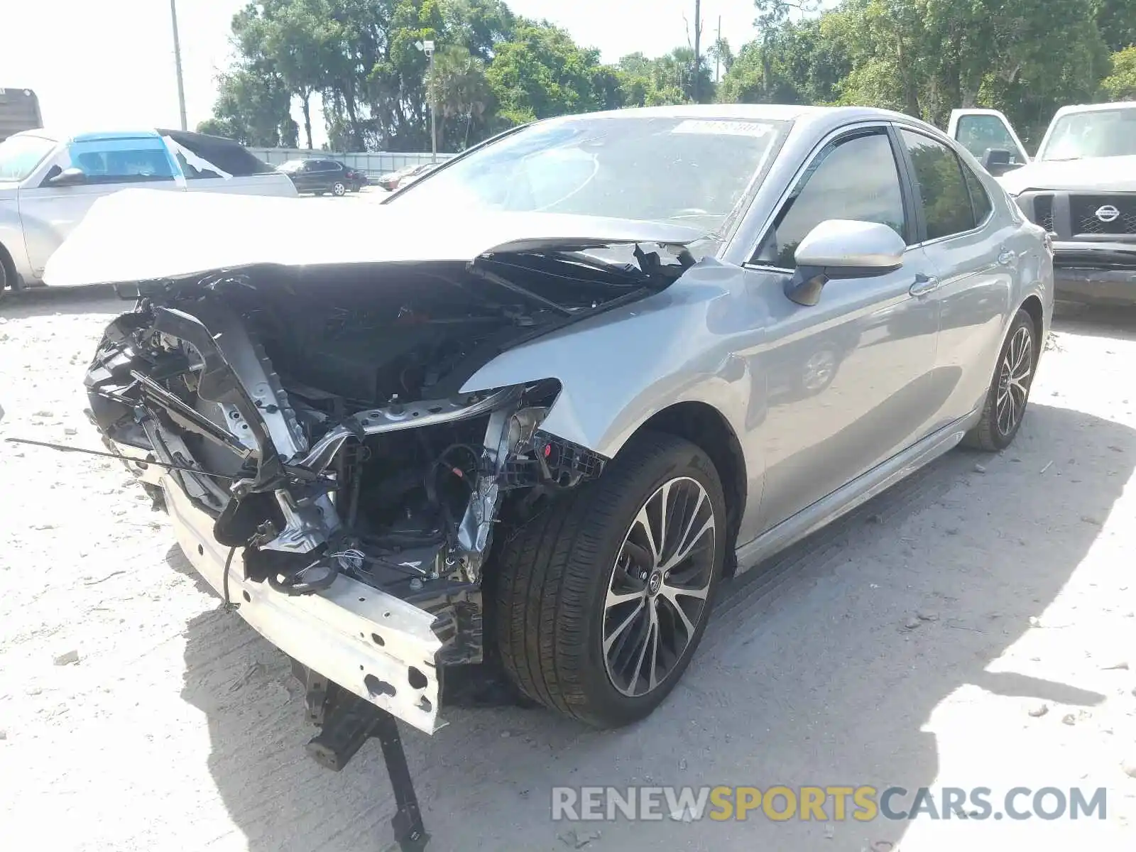 2 Photograph of a damaged car 4T1B11HK7KU803249 TOYOTA CAMRY 2019