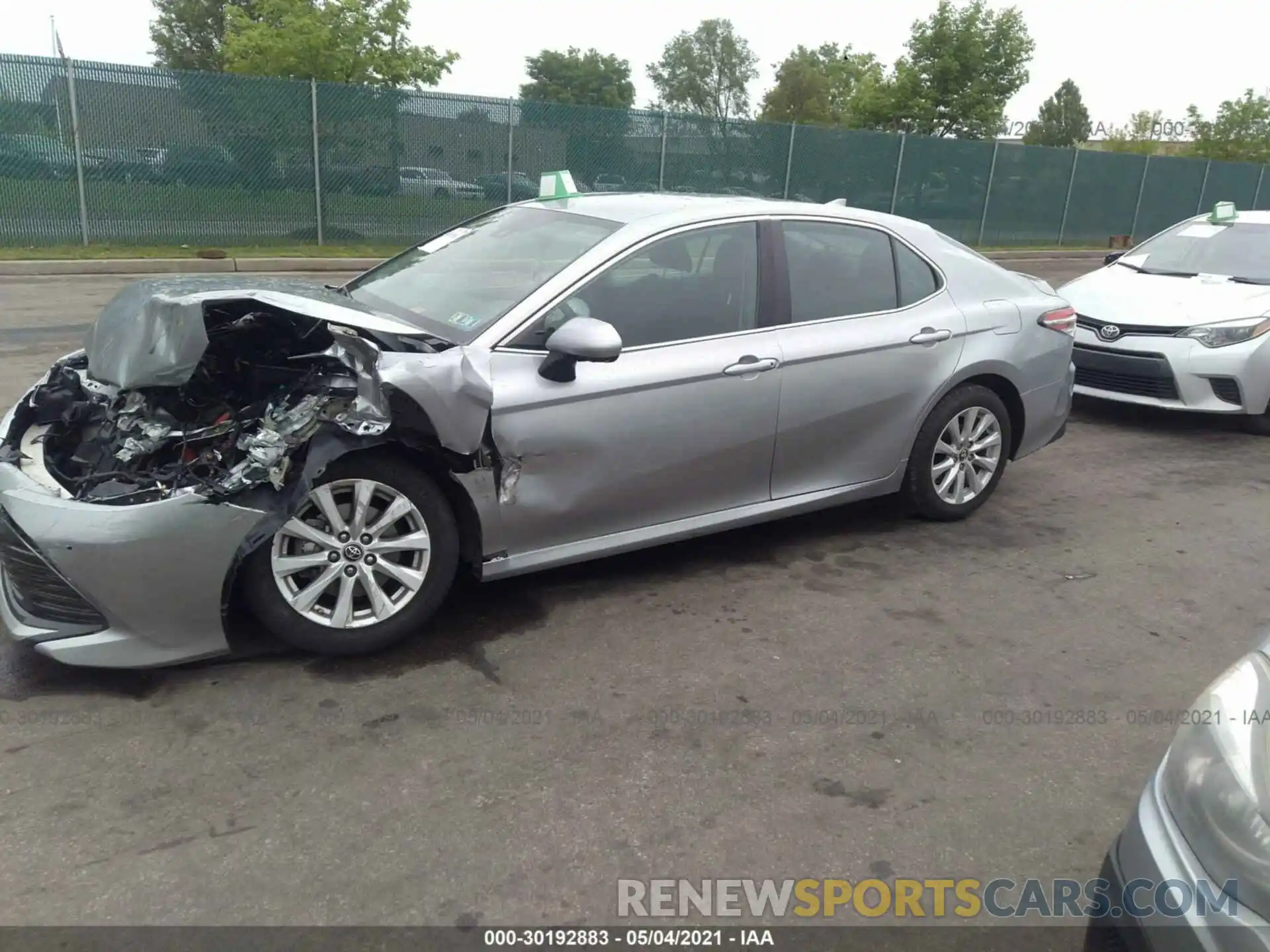 2 Photograph of a damaged car 4T1B11HK7KU803588 TOYOTA CAMRY 2019