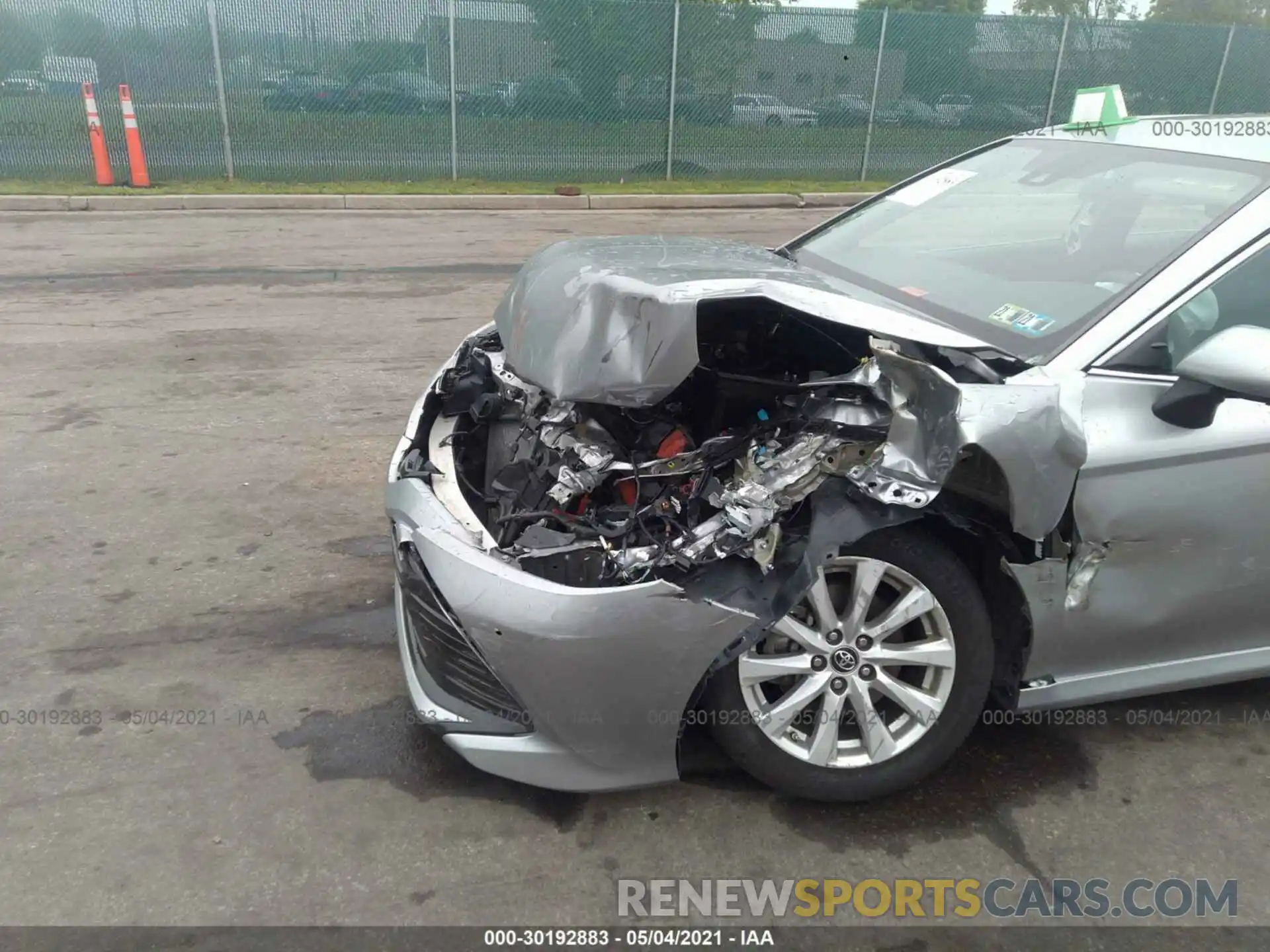 6 Photograph of a damaged car 4T1B11HK7KU803588 TOYOTA CAMRY 2019