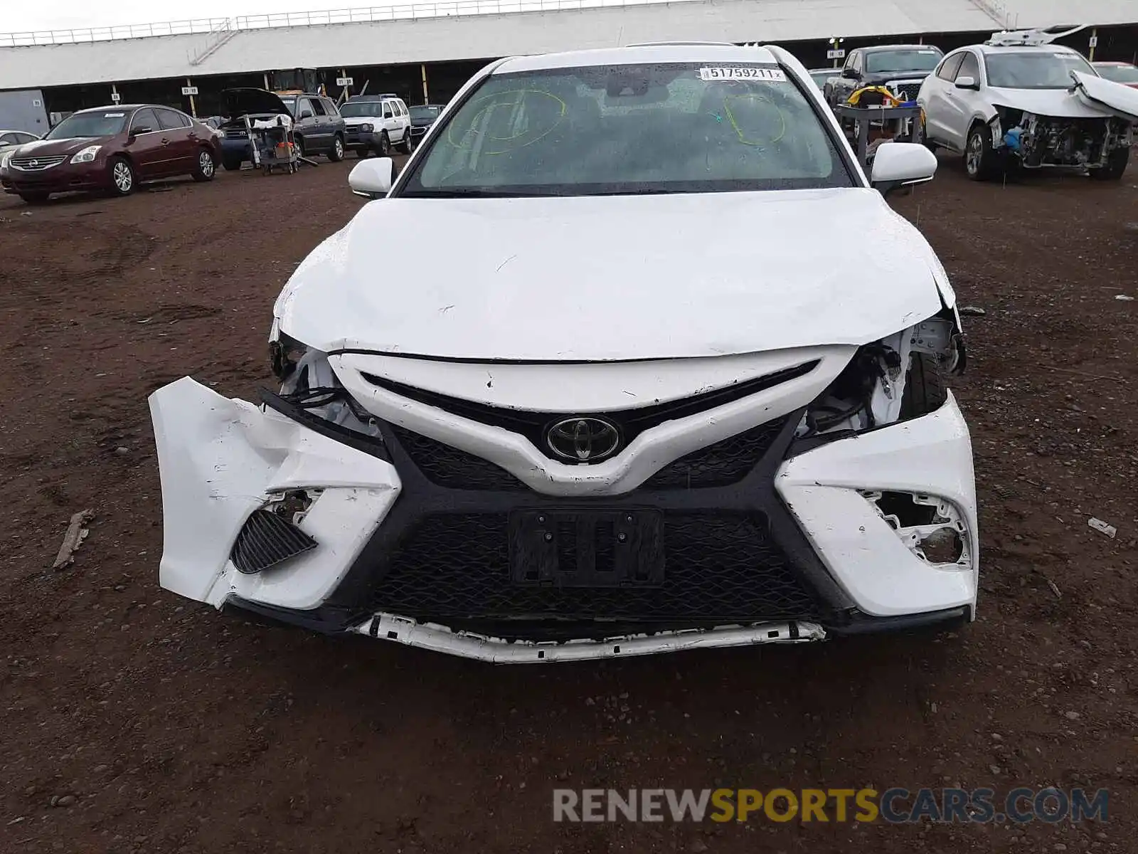 9 Photograph of a damaged car 4T1B11HK7KU803994 TOYOTA CAMRY 2019