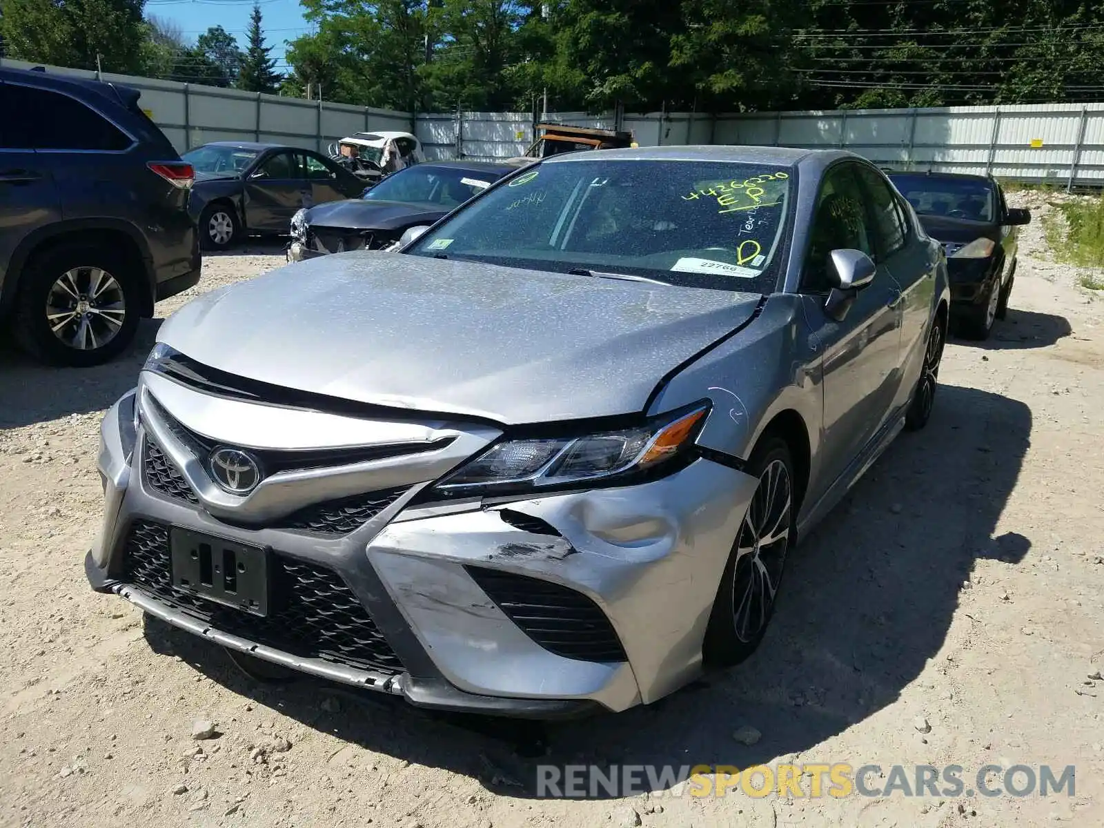 2 Photograph of a damaged car 4T1B11HK7KU804417 TOYOTA CAMRY 2019